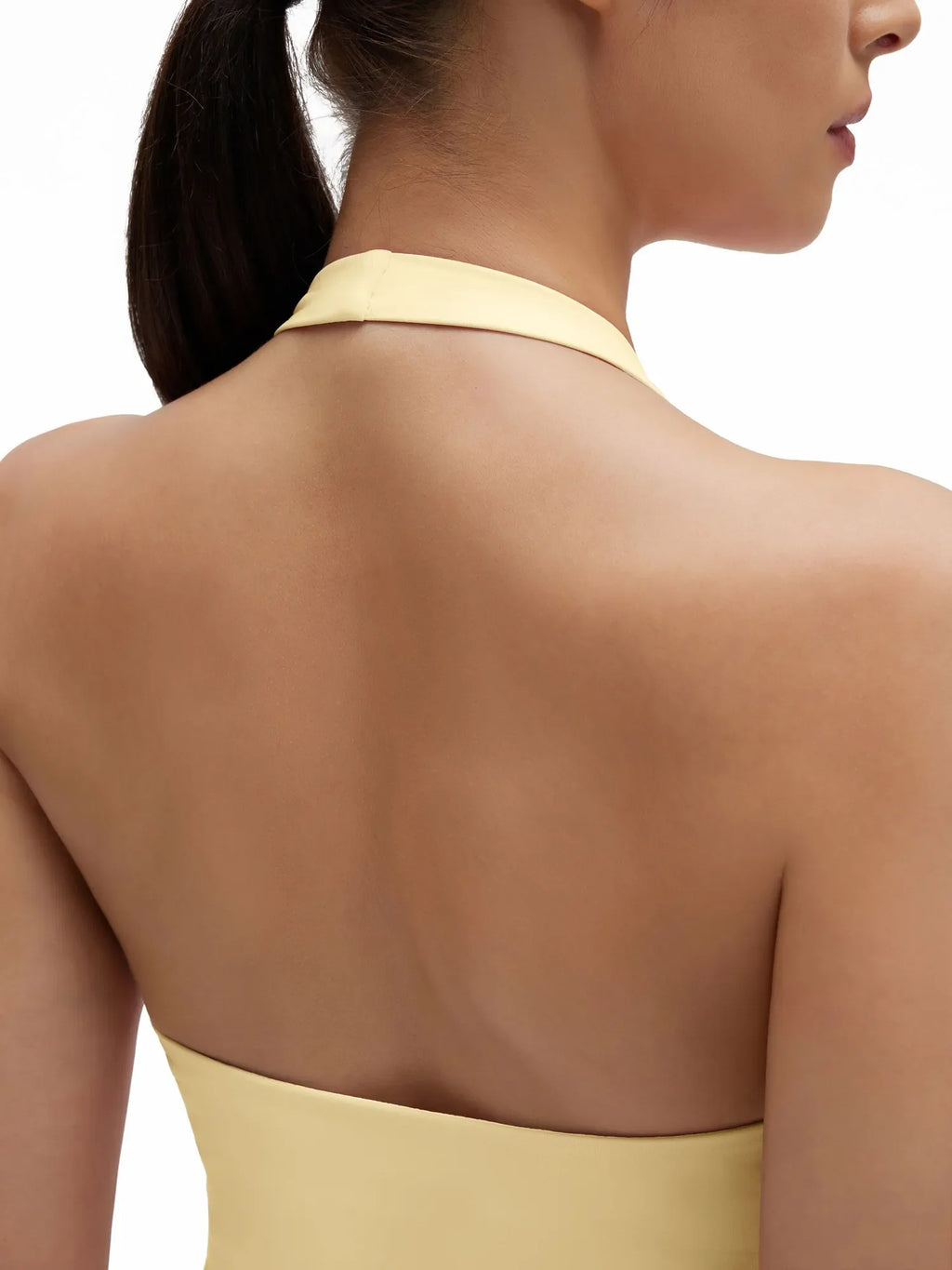 Halter Deep V Neck Wrap Workout Tank Tops