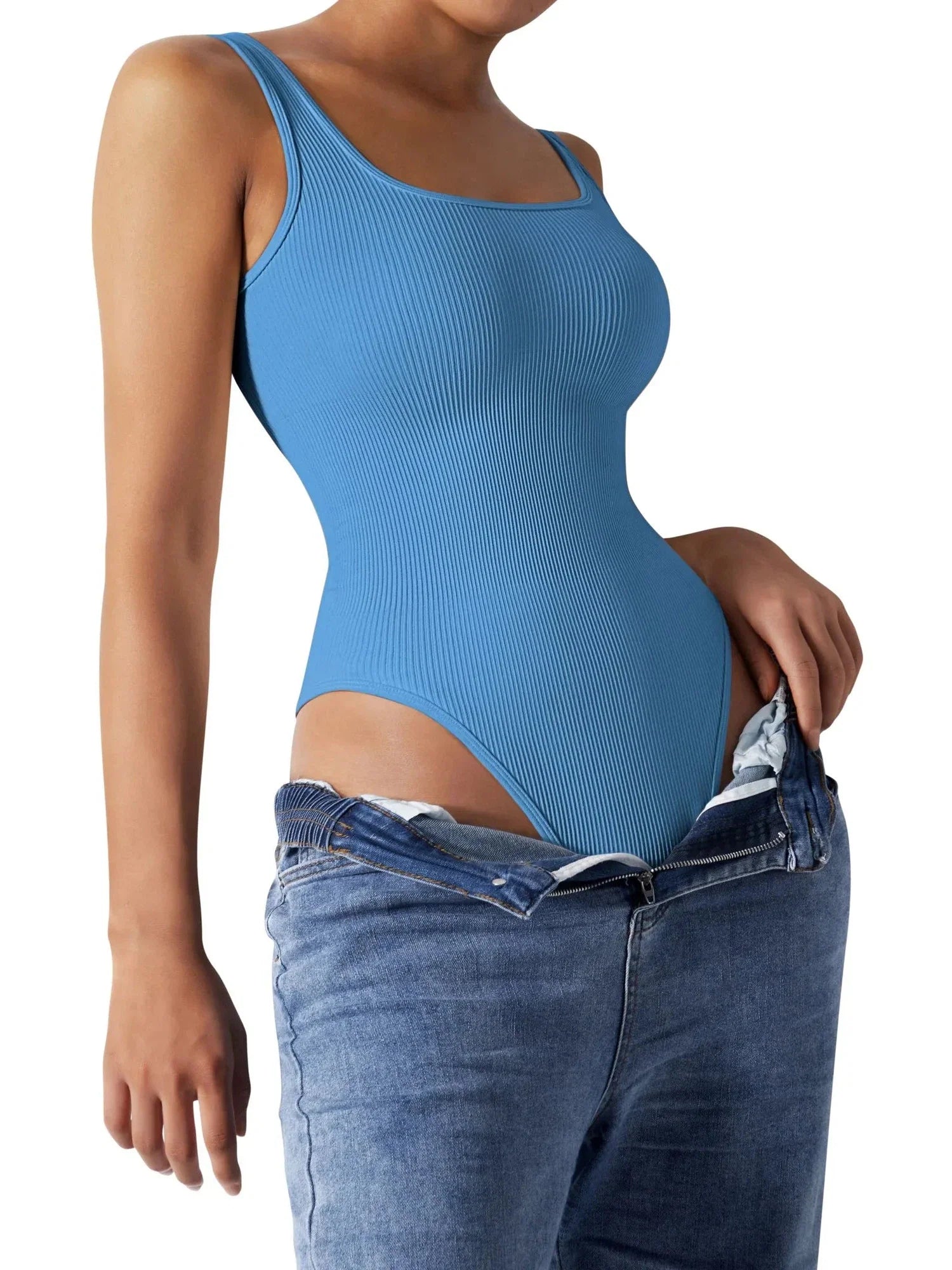 Ribbed Bodysuits