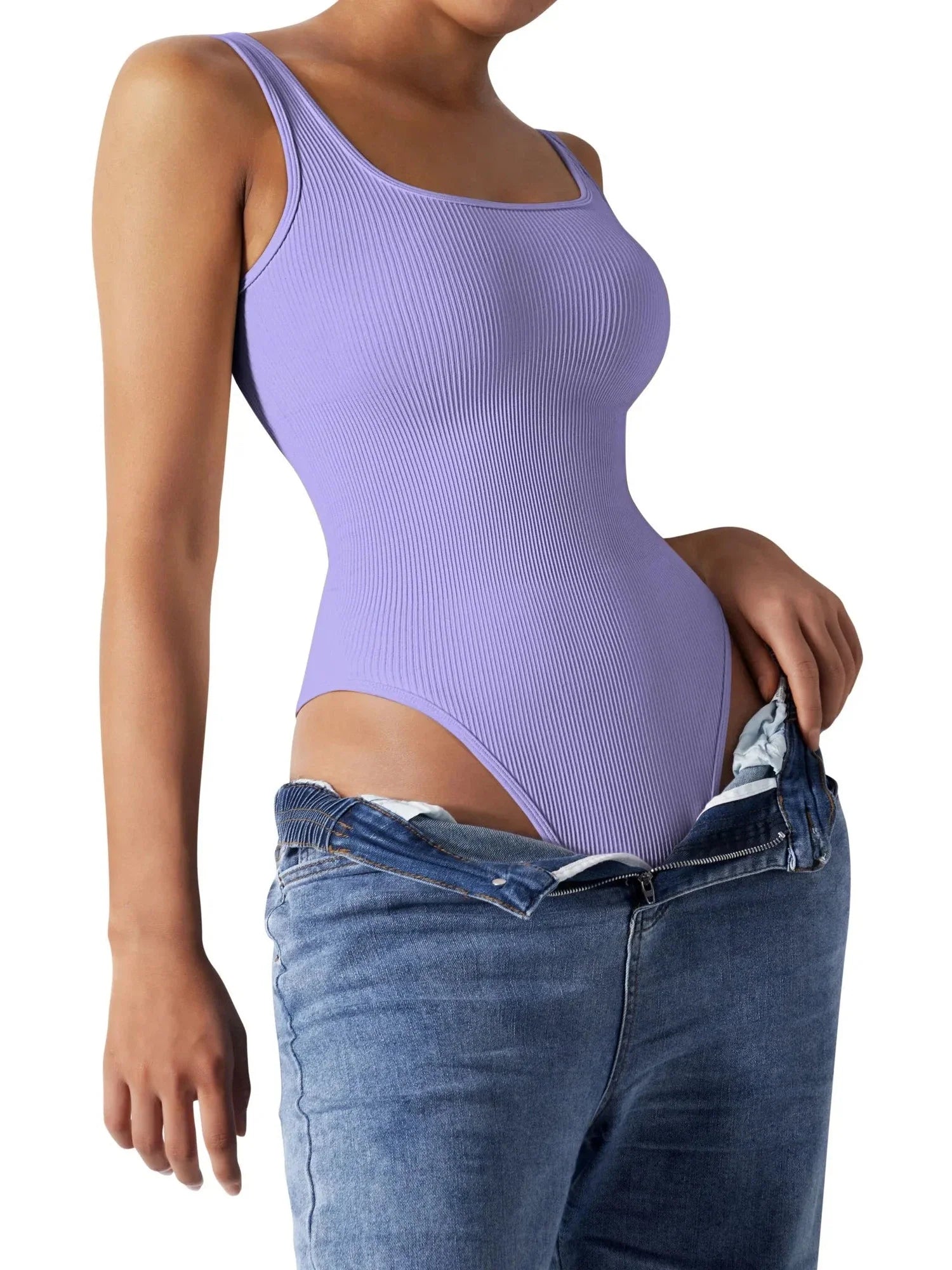 Ribbed Bodysuits