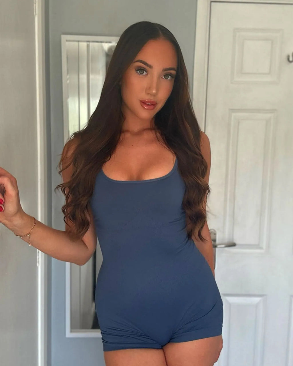 Seamless Strappy Romper