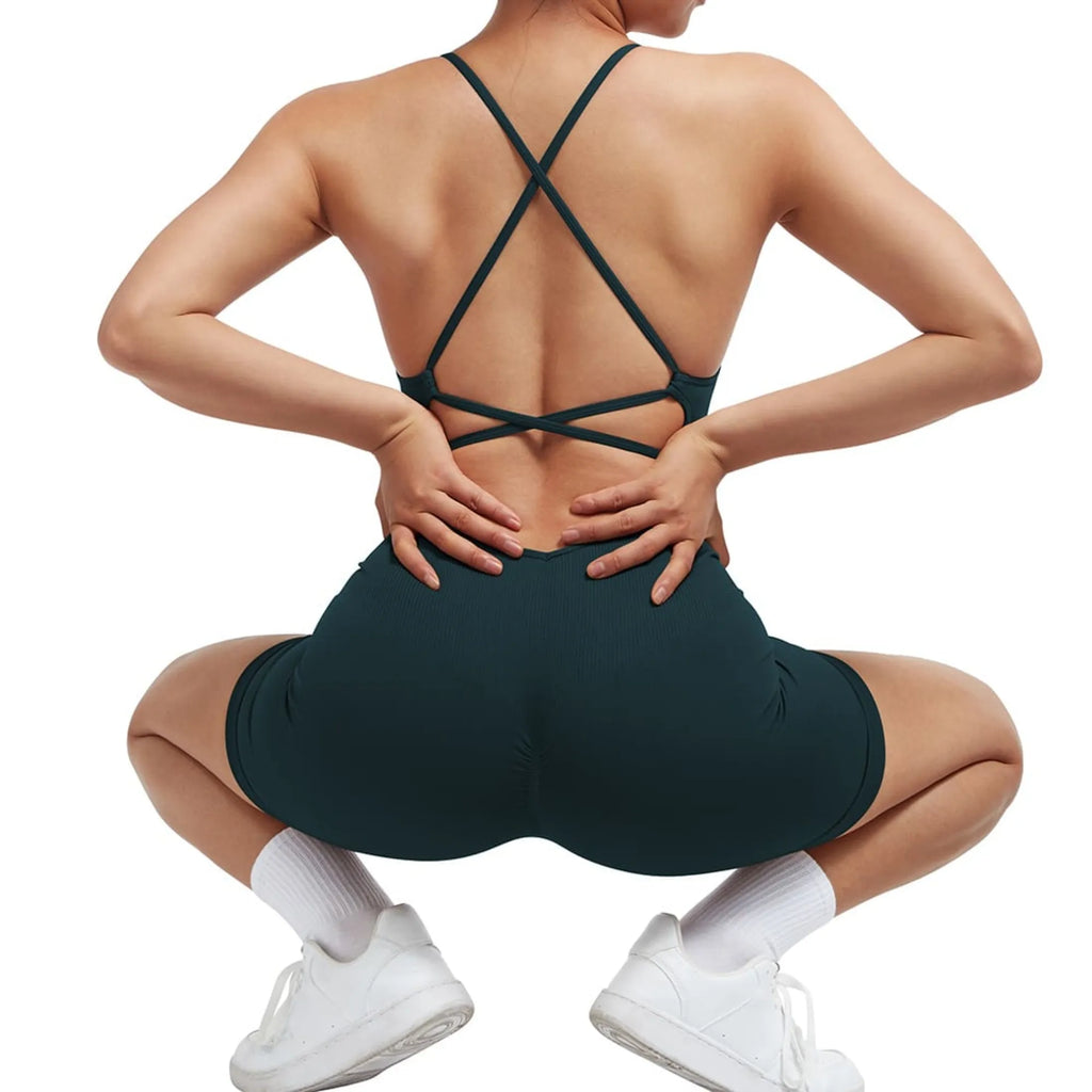 Seamless Strappy Romper