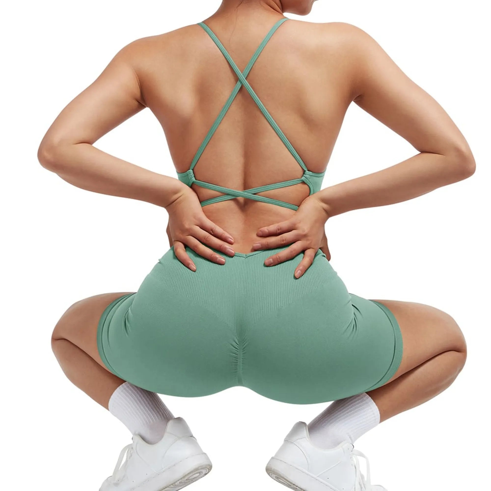 Seamless Strappy Romper