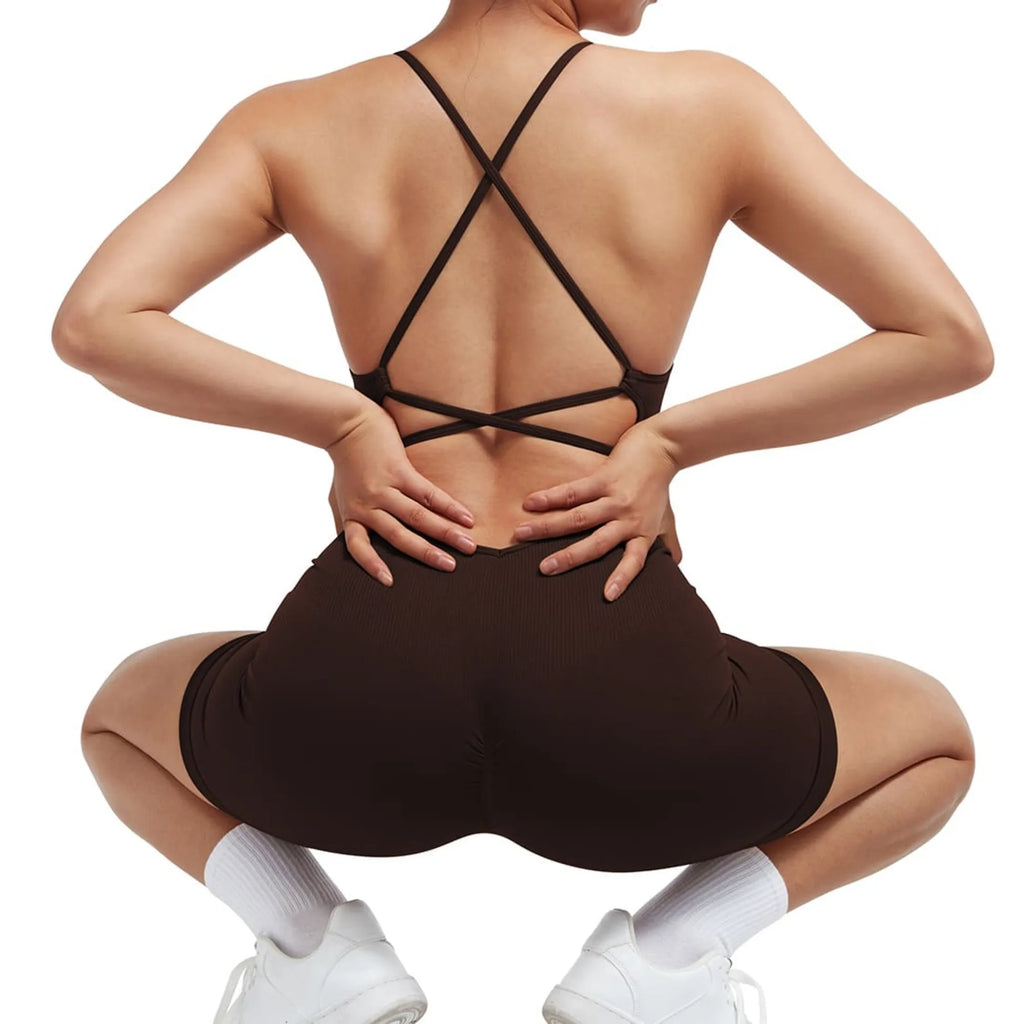 Seamless Strappy Romper