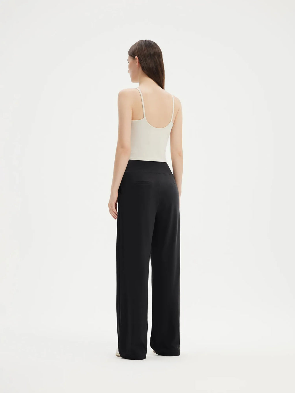 High Waisted Wide Leg Pockets Yoga Pants