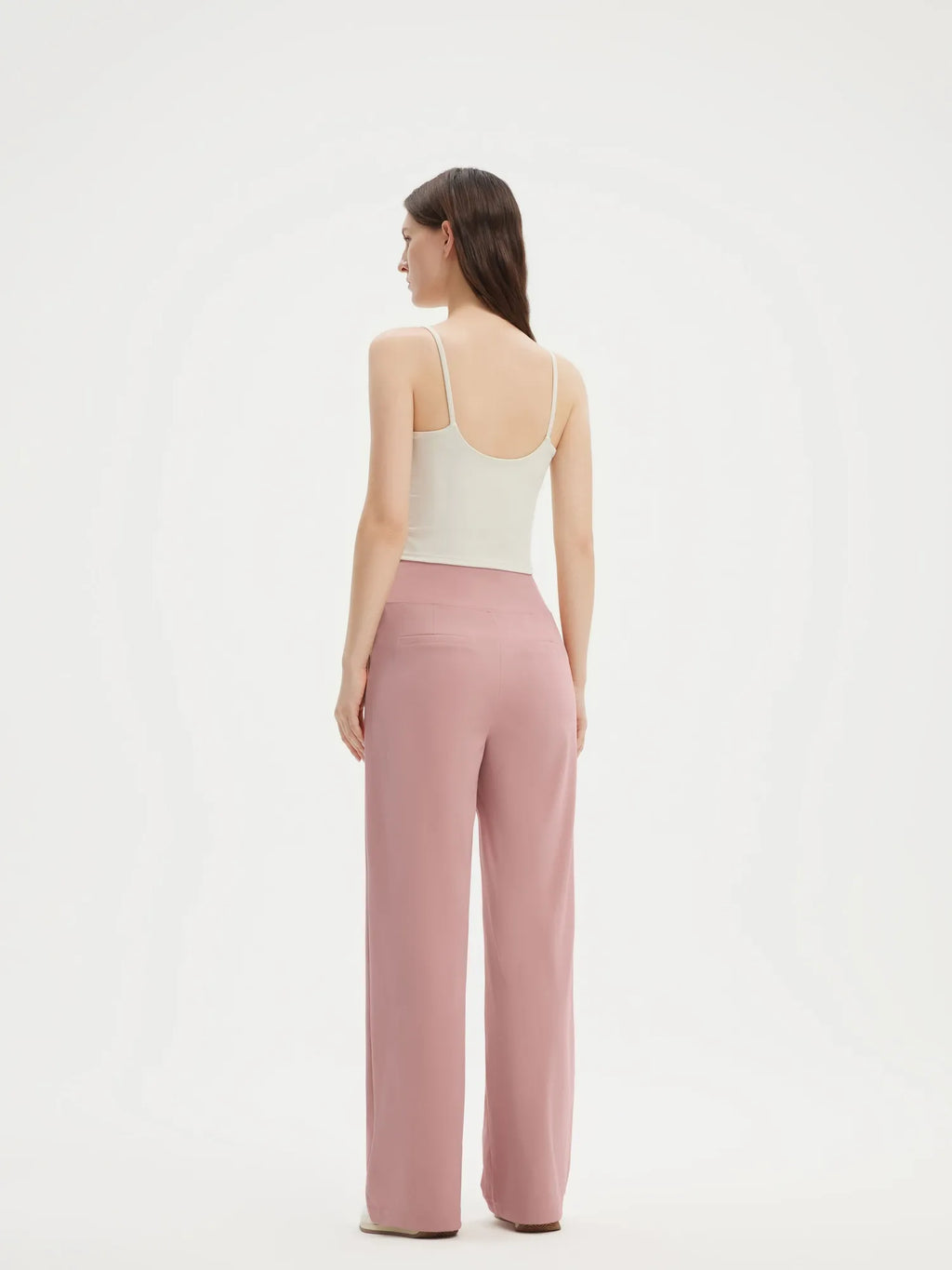 High Waisted Wide Leg Pockets Yoga Pants