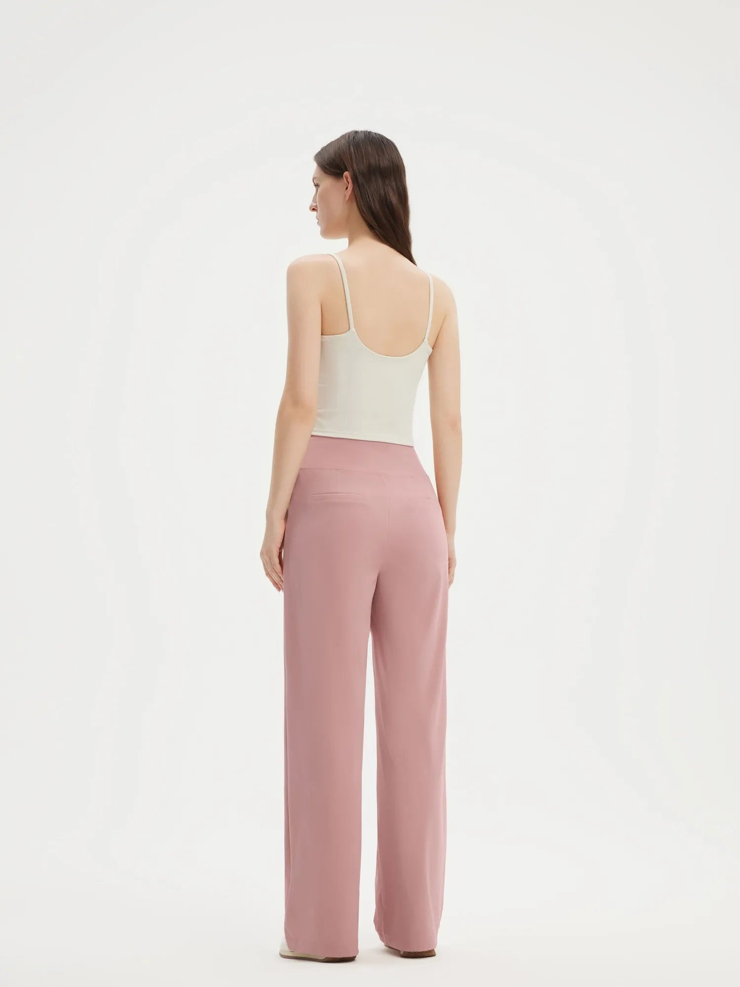 High Waisted Wide Leg Pockets Yoga Pants
