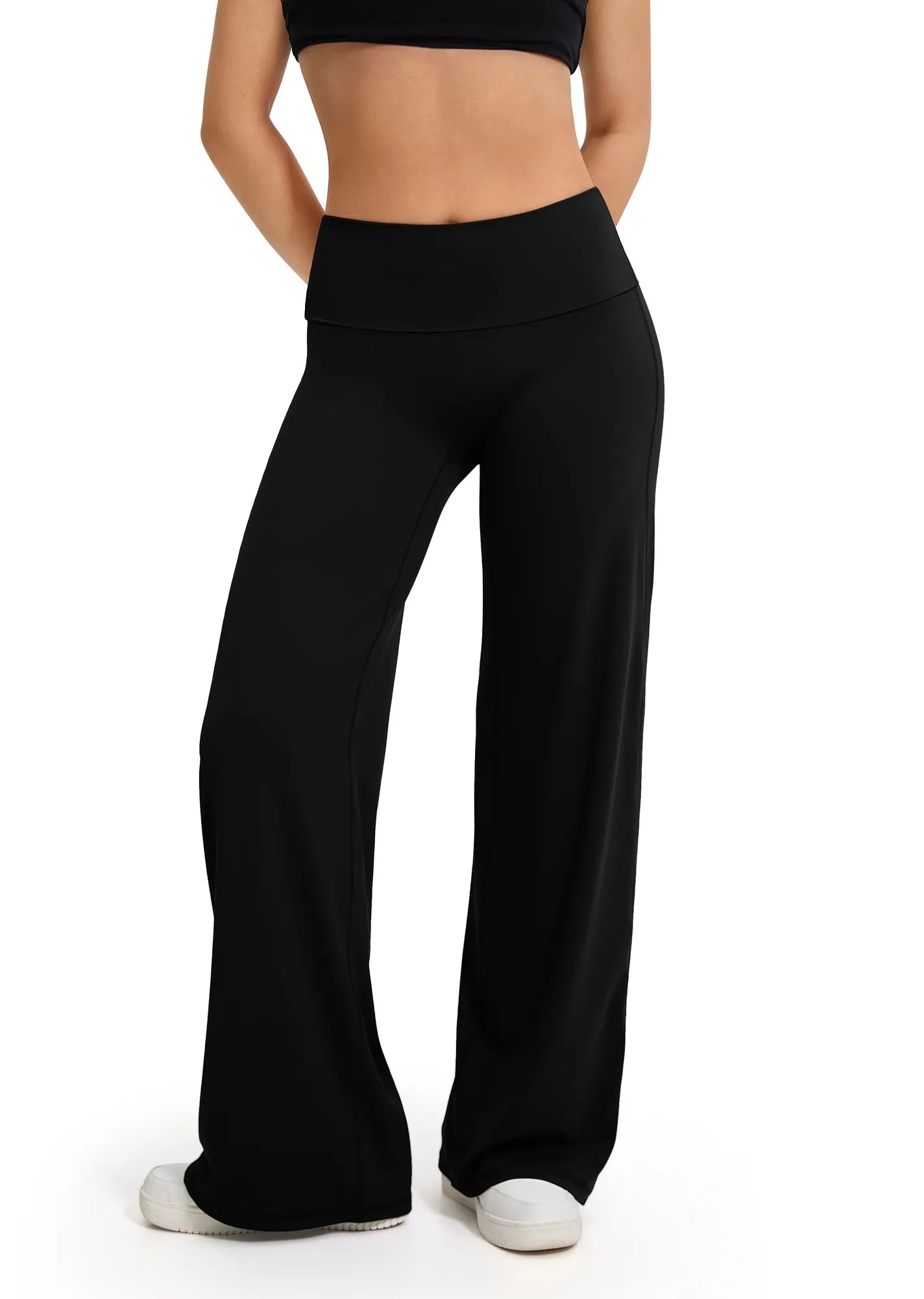 High Waisted Wide Leg Yoga Pants