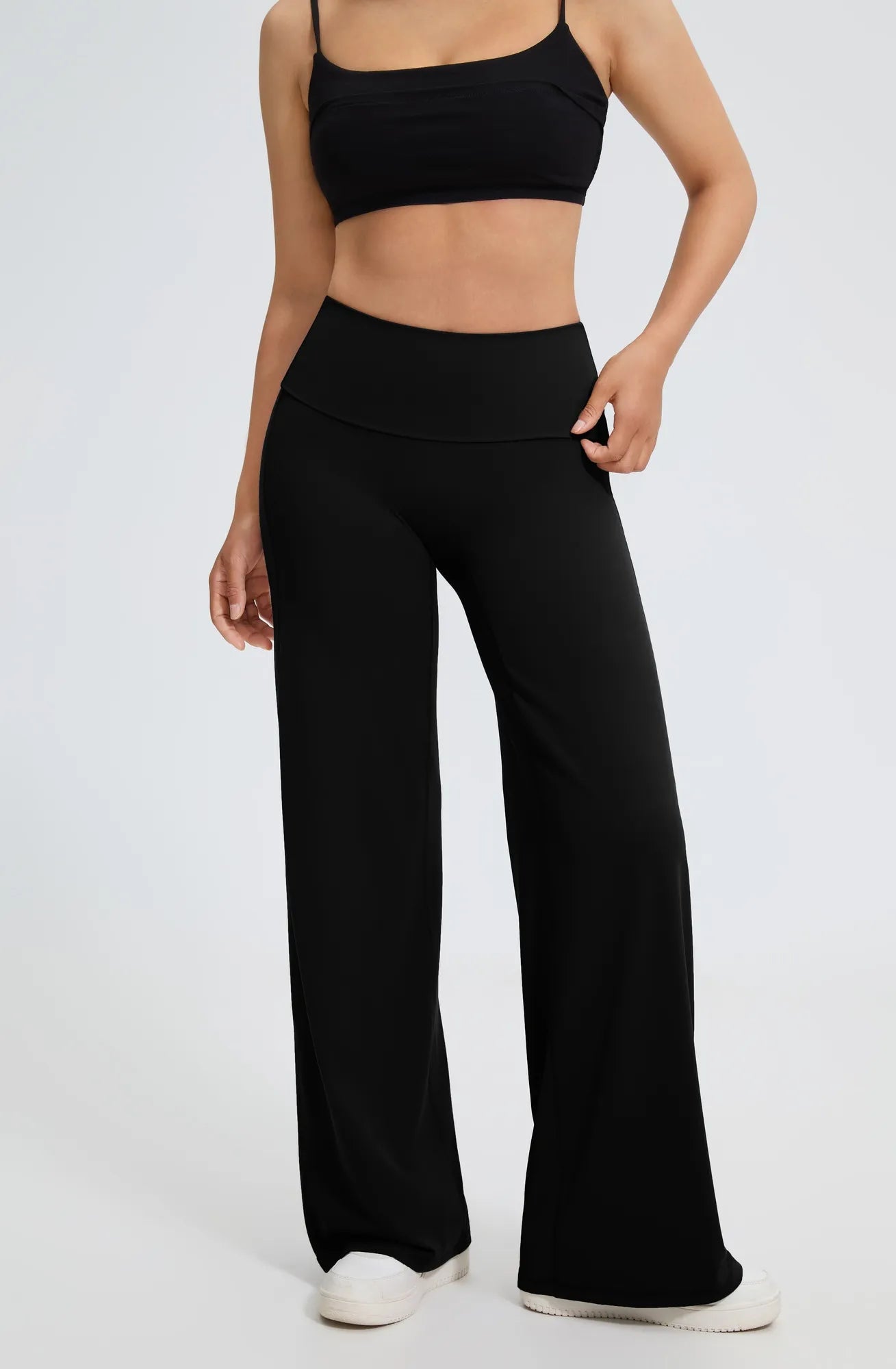 High Waisted Wide Leg Yoga Pants