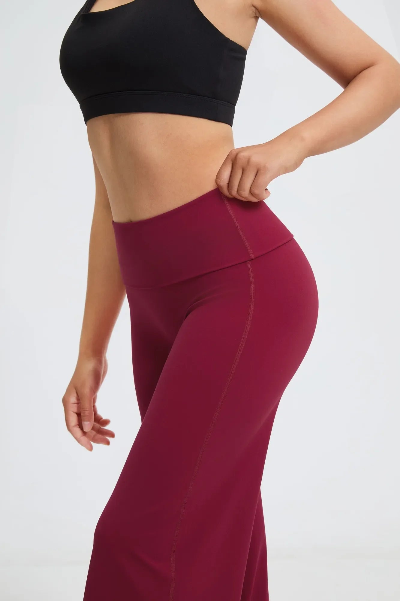 High Waisted Wide Leg Yoga Pants