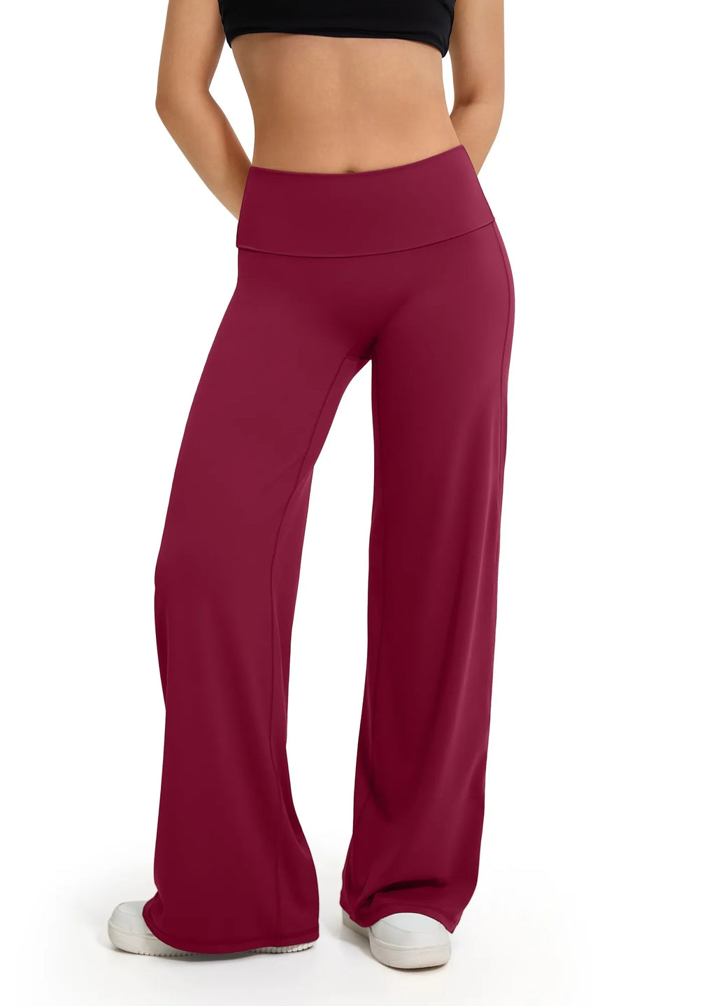 High Waisted Wide Leg Yoga Pants