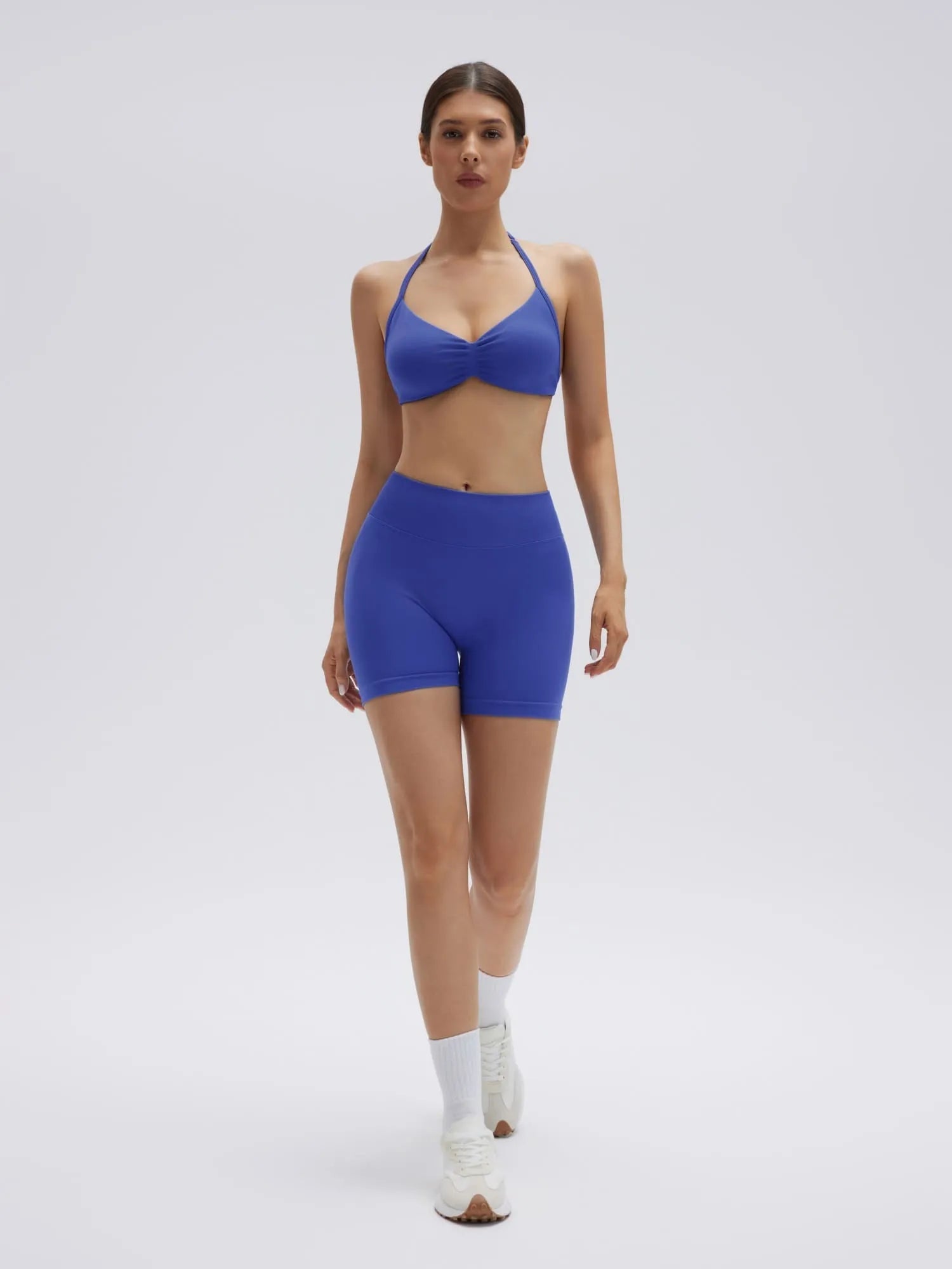 Padded Bra Seamless Halter 2 Piece Workout Sets