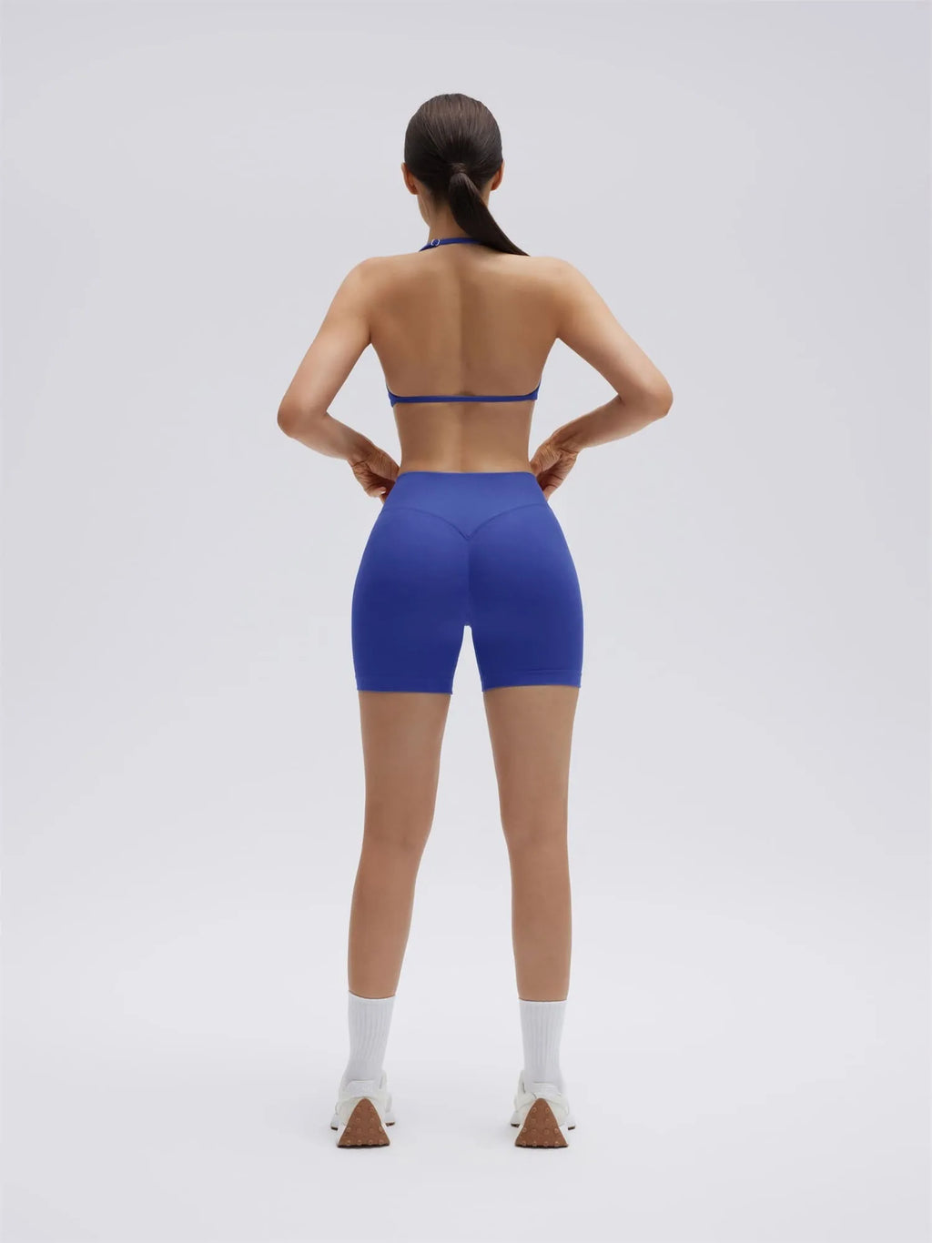 Padded Bra Seamless Halter 2 Piece Workout Sets