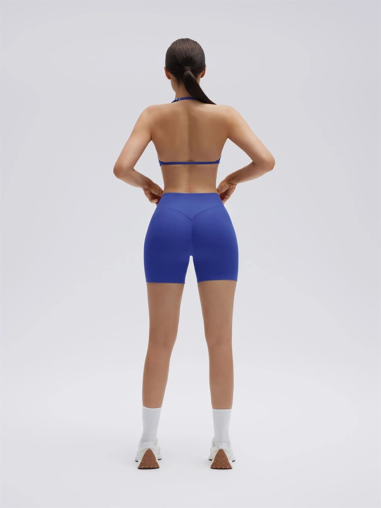 Padded Bra Seamless Halter 2 Piece Workout Sets