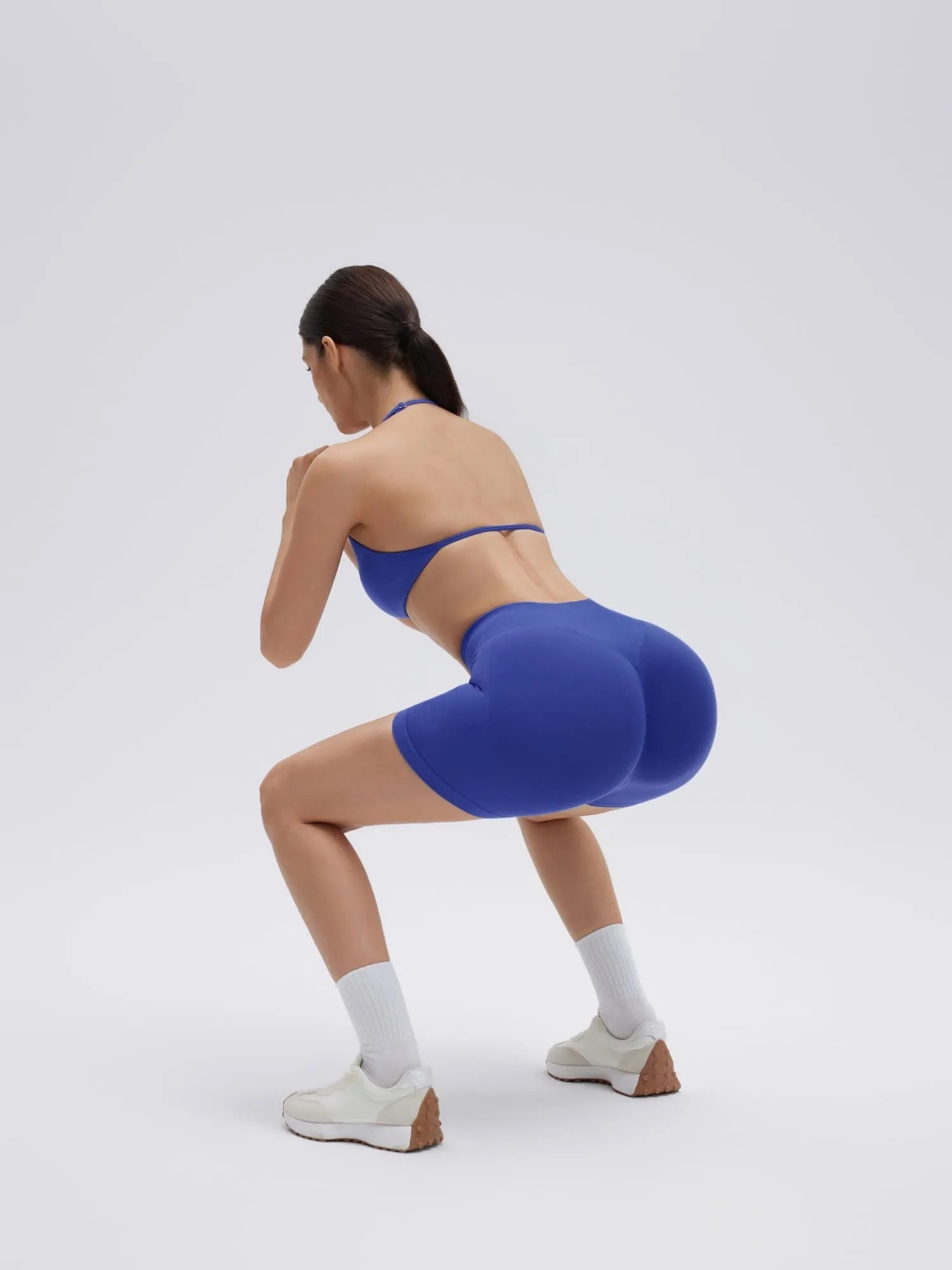 Padded Bra Seamless Halter 2 Piece Workout Sets