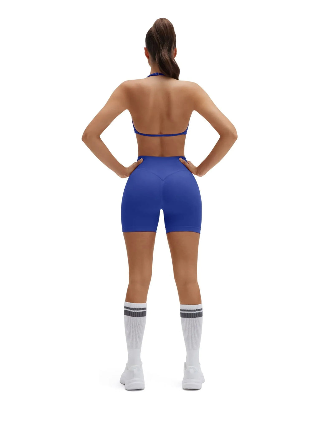 Padded Bra Seamless Halter 2 Piece Workout Sets