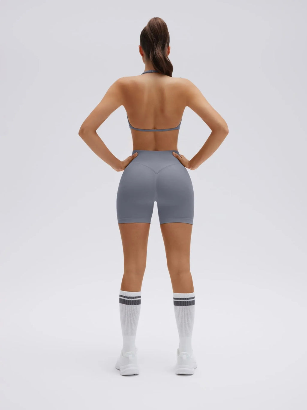 Padded Bra Seamless Halter 2 Piece Workout Sets