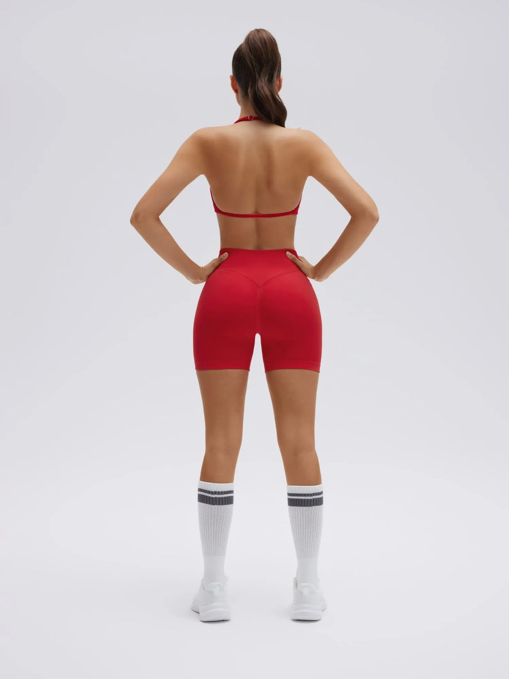 Padded Bra Seamless Halter 2 Piece Workout Sets