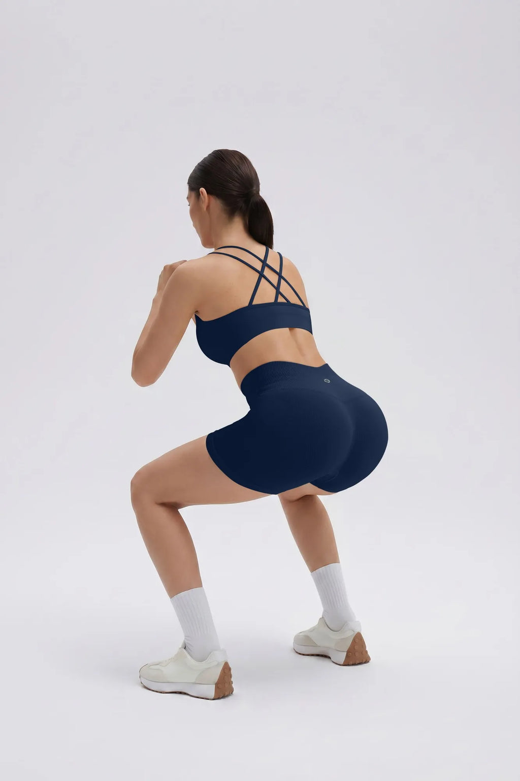 Double Strappy Sports Bra Workout Sets