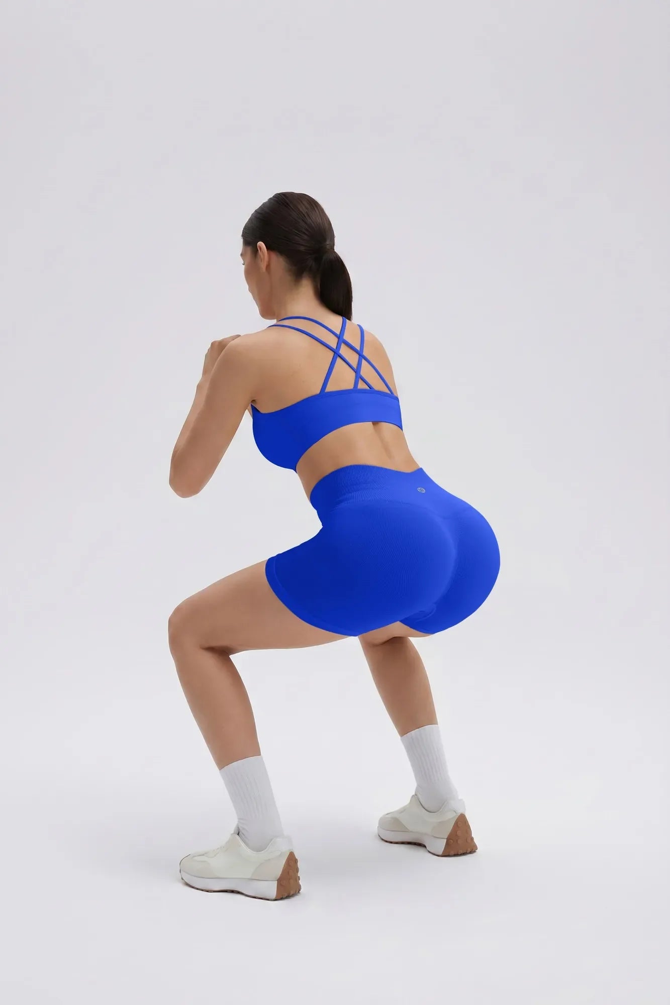 Double Strappy Sports Bra Workout Sets