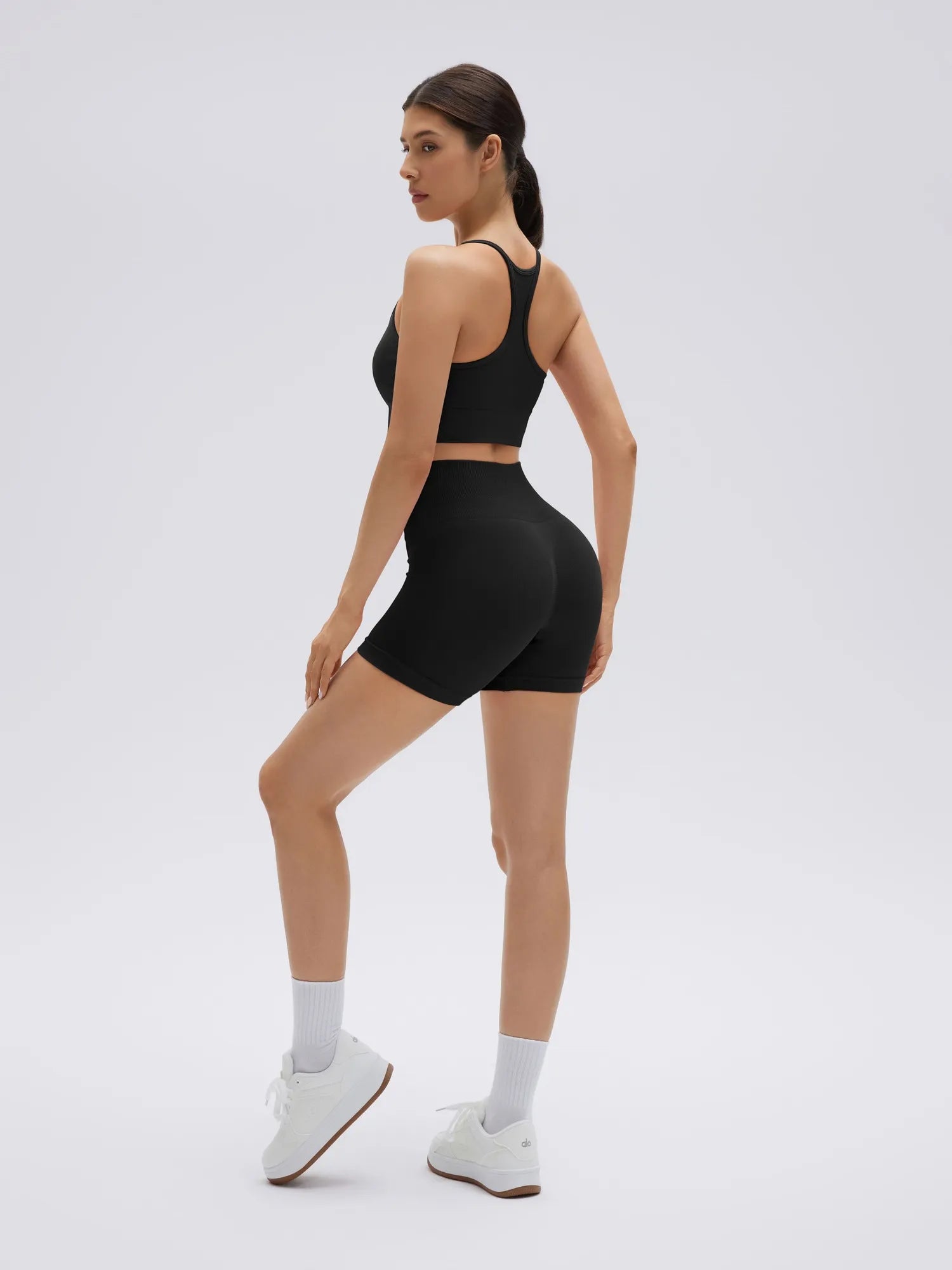 Racerback Sports Bras Workout Set