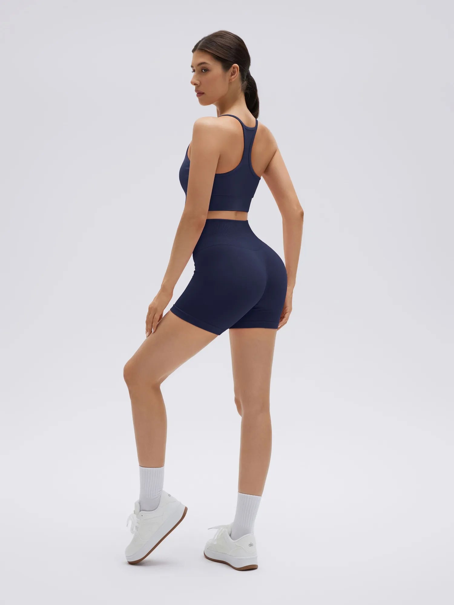Racerback Sports Bras Workout Set