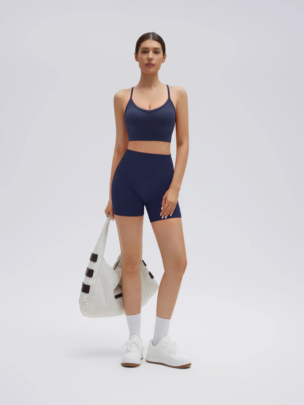 Racerback Sports Bras Workout Set