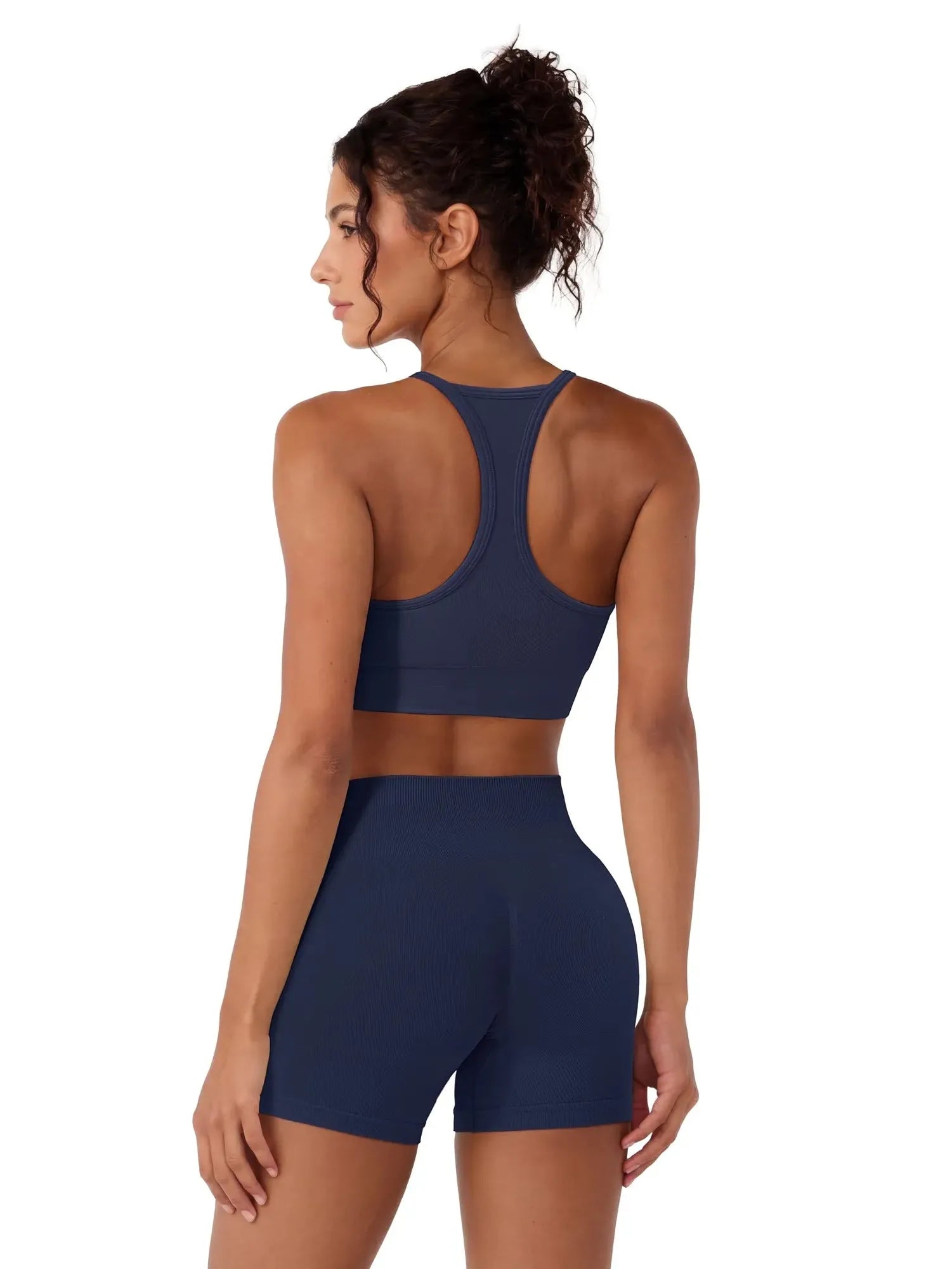 Racerback Sports Bras Workout Set