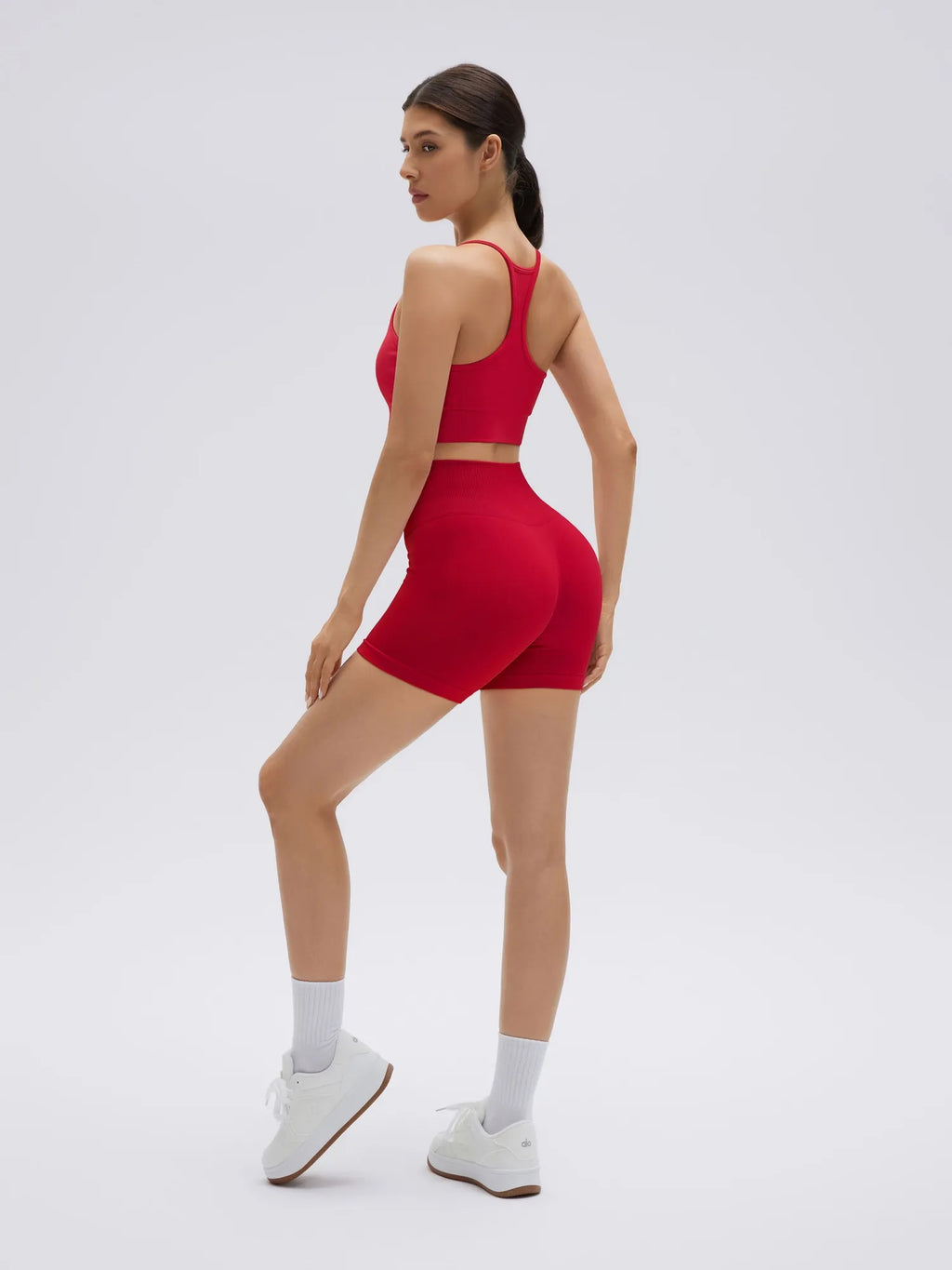 Racerback Sports Bras Workout Set