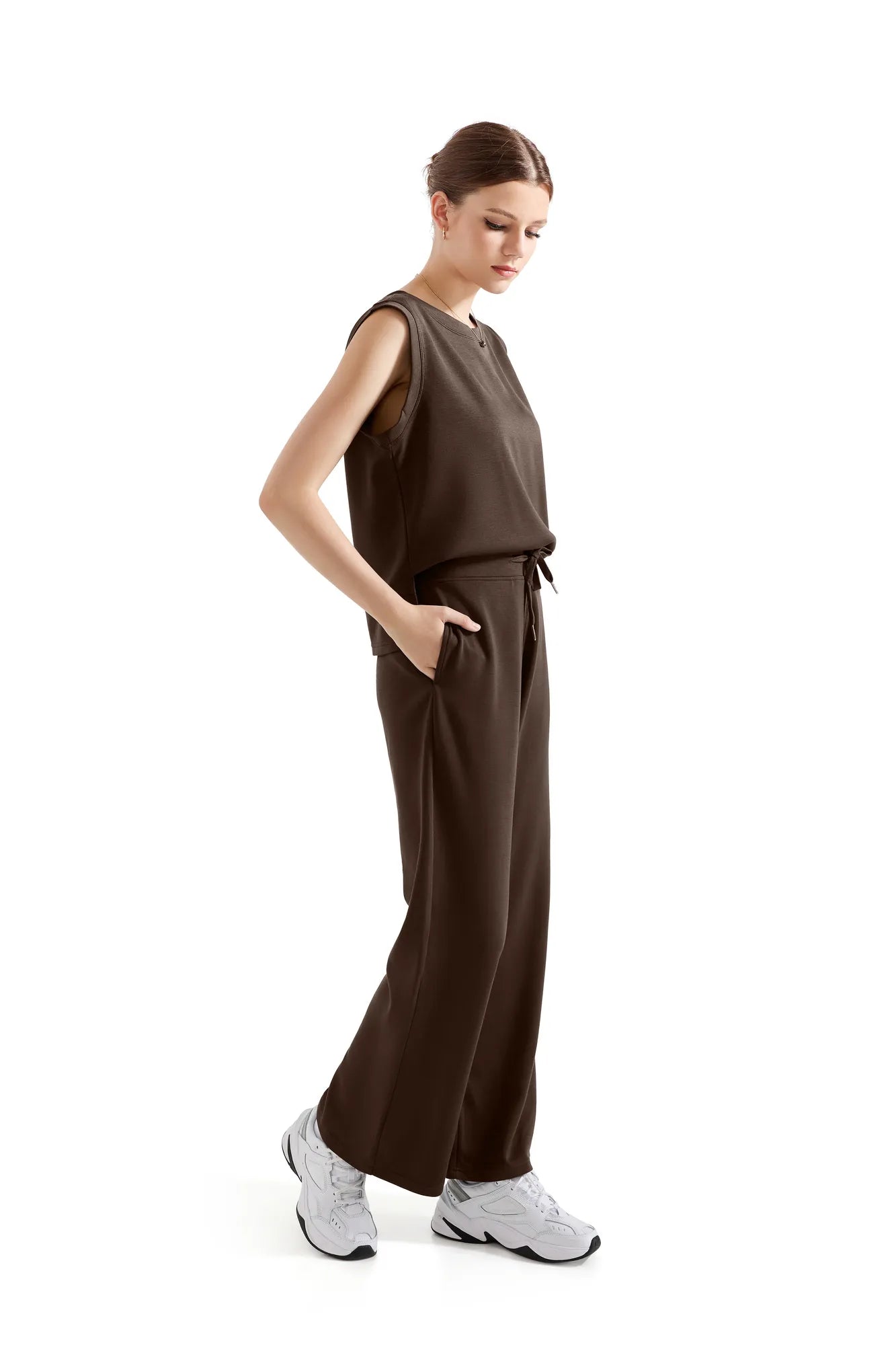 Modal Sleeveless Lounge Set