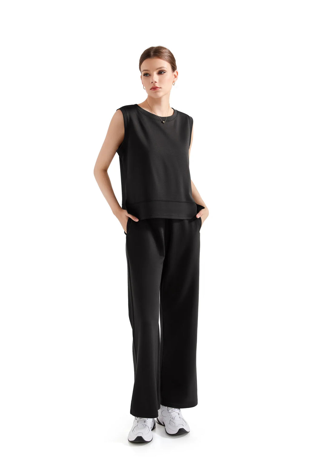 Modal Sleeveless Lounge Set