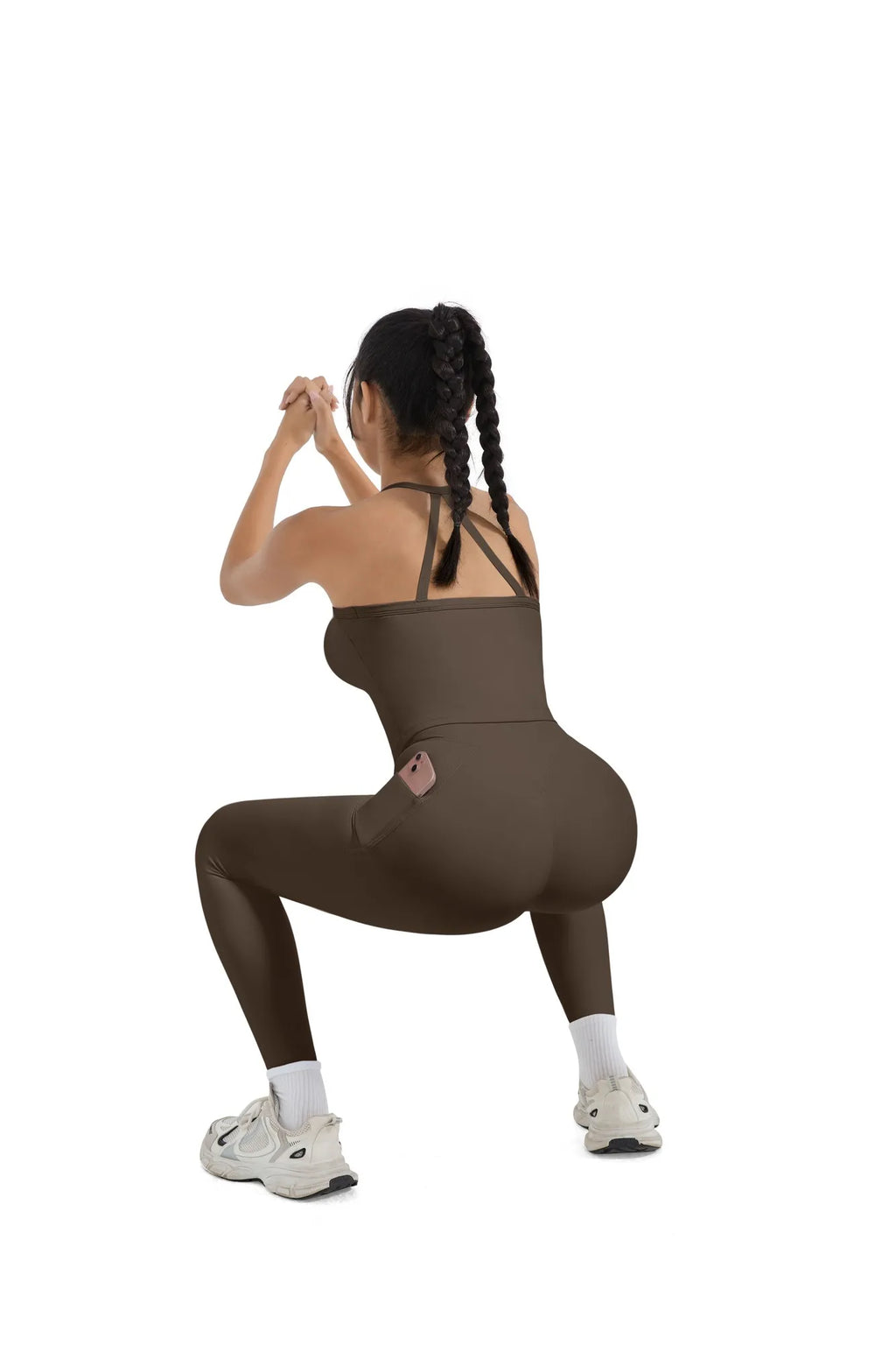 Halter Tank Top Leggings Workout Set