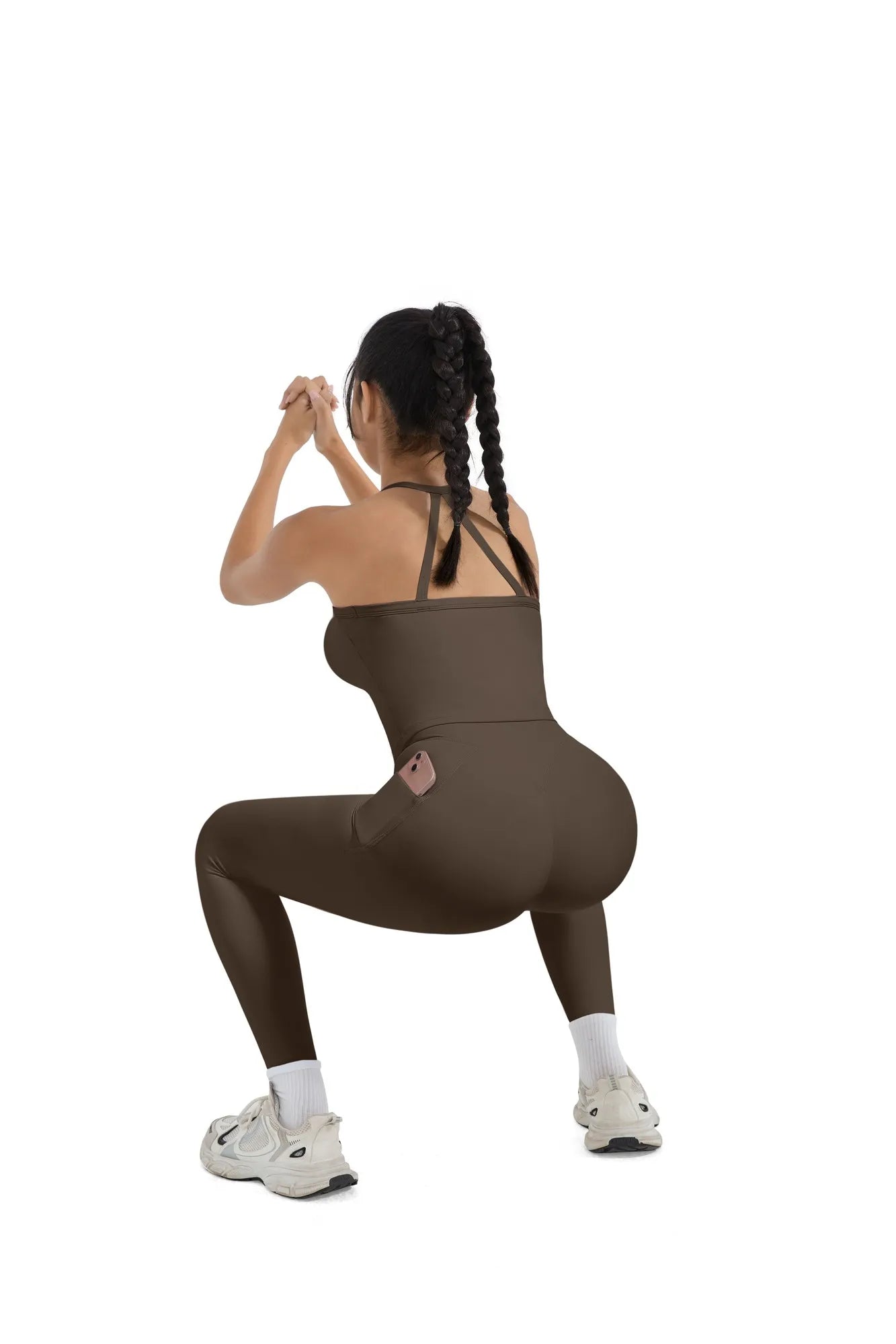 Halter Tank Top Leggings Workout Set