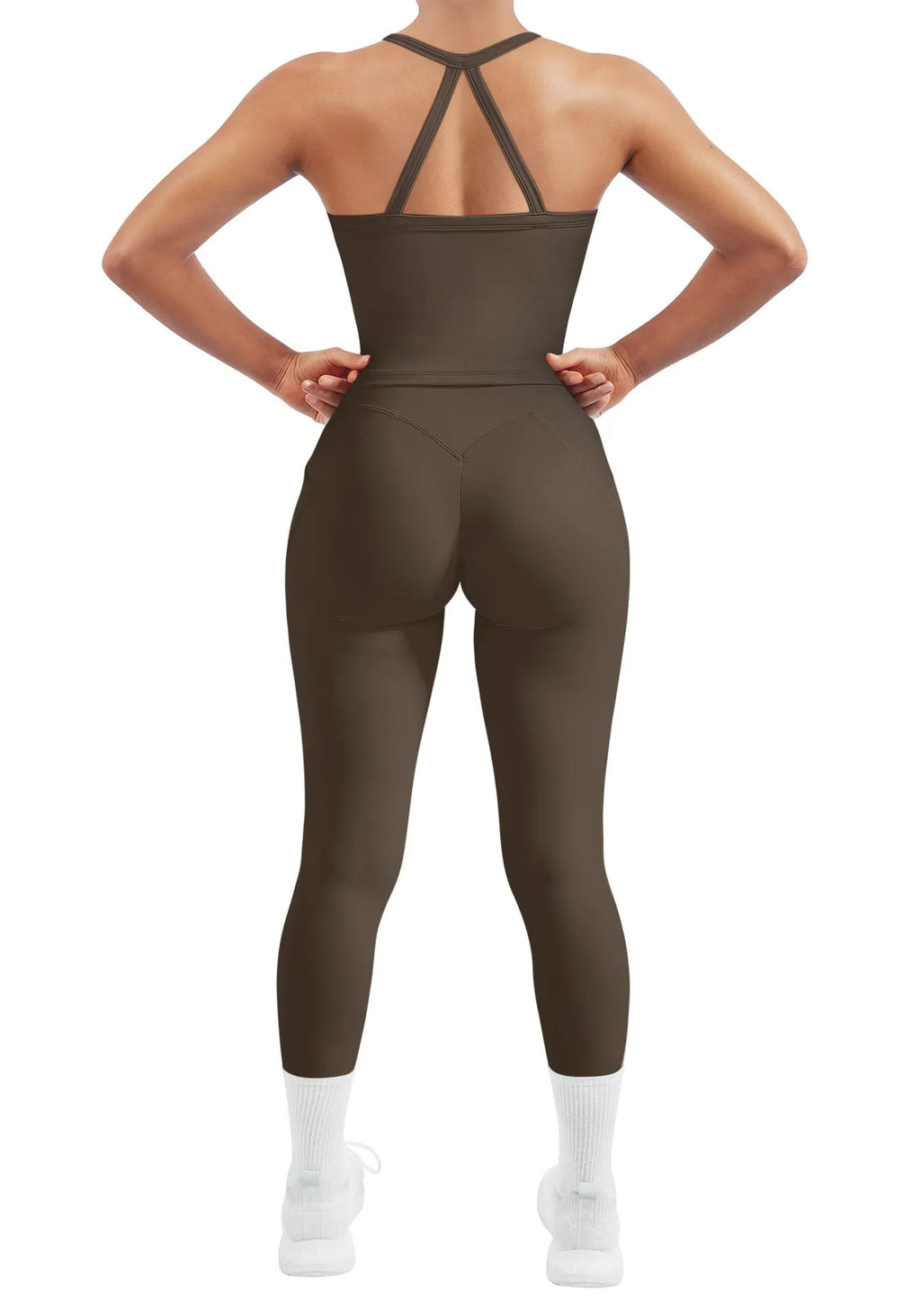Halter Tank Top Leggings Workout Set