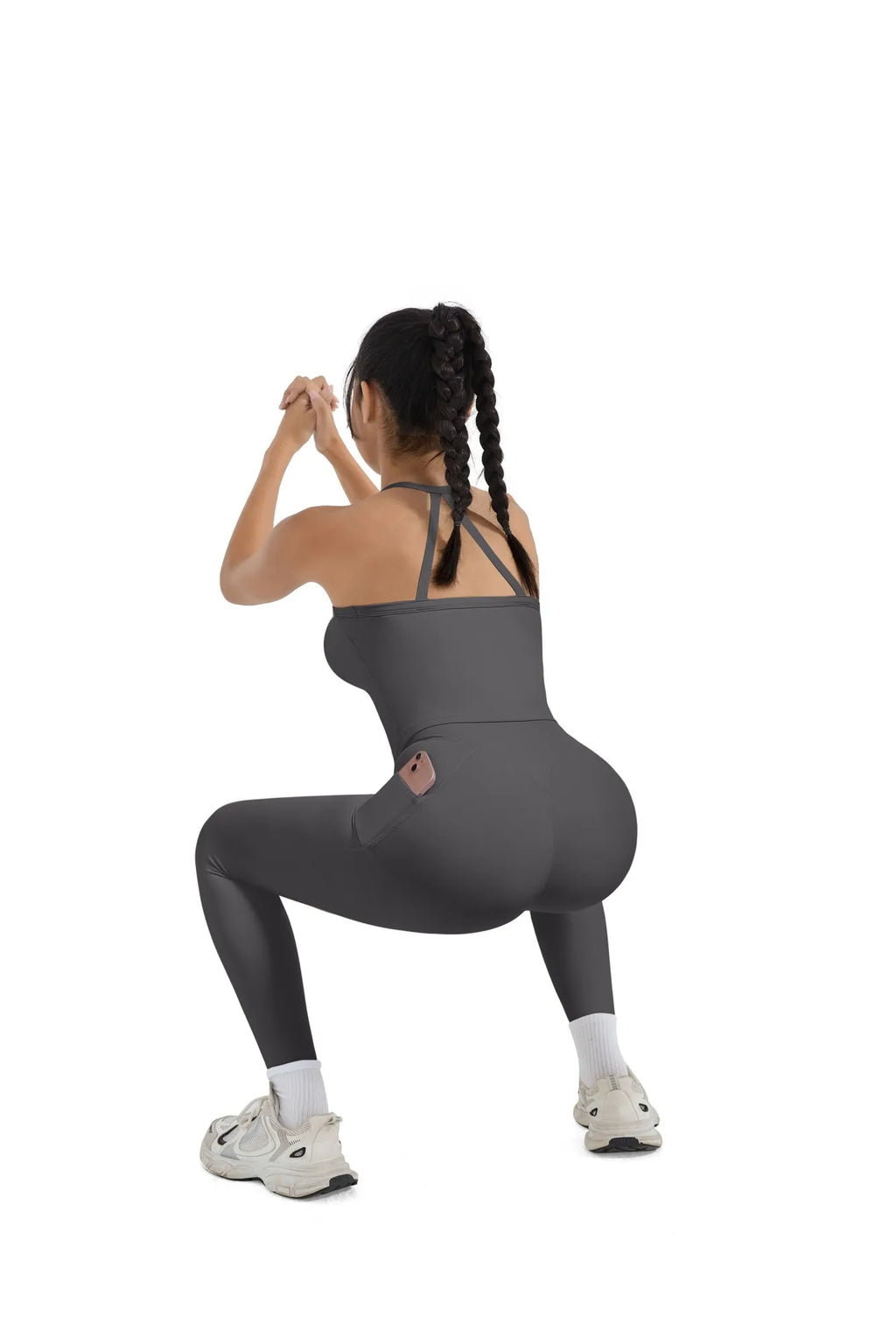 Halter Tank Top Leggings Workout Set