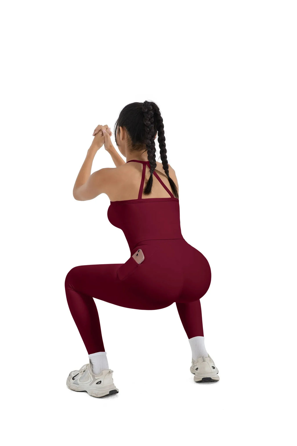 Halter Tank Top Leggings Workout Set
