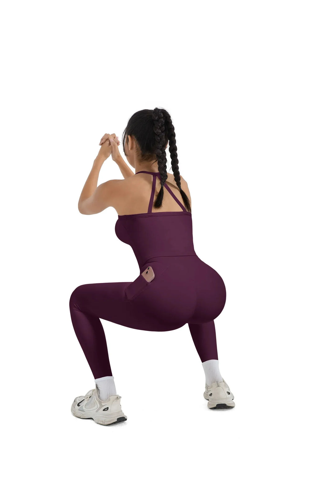 Halter Tank Top Leggings Workout Set