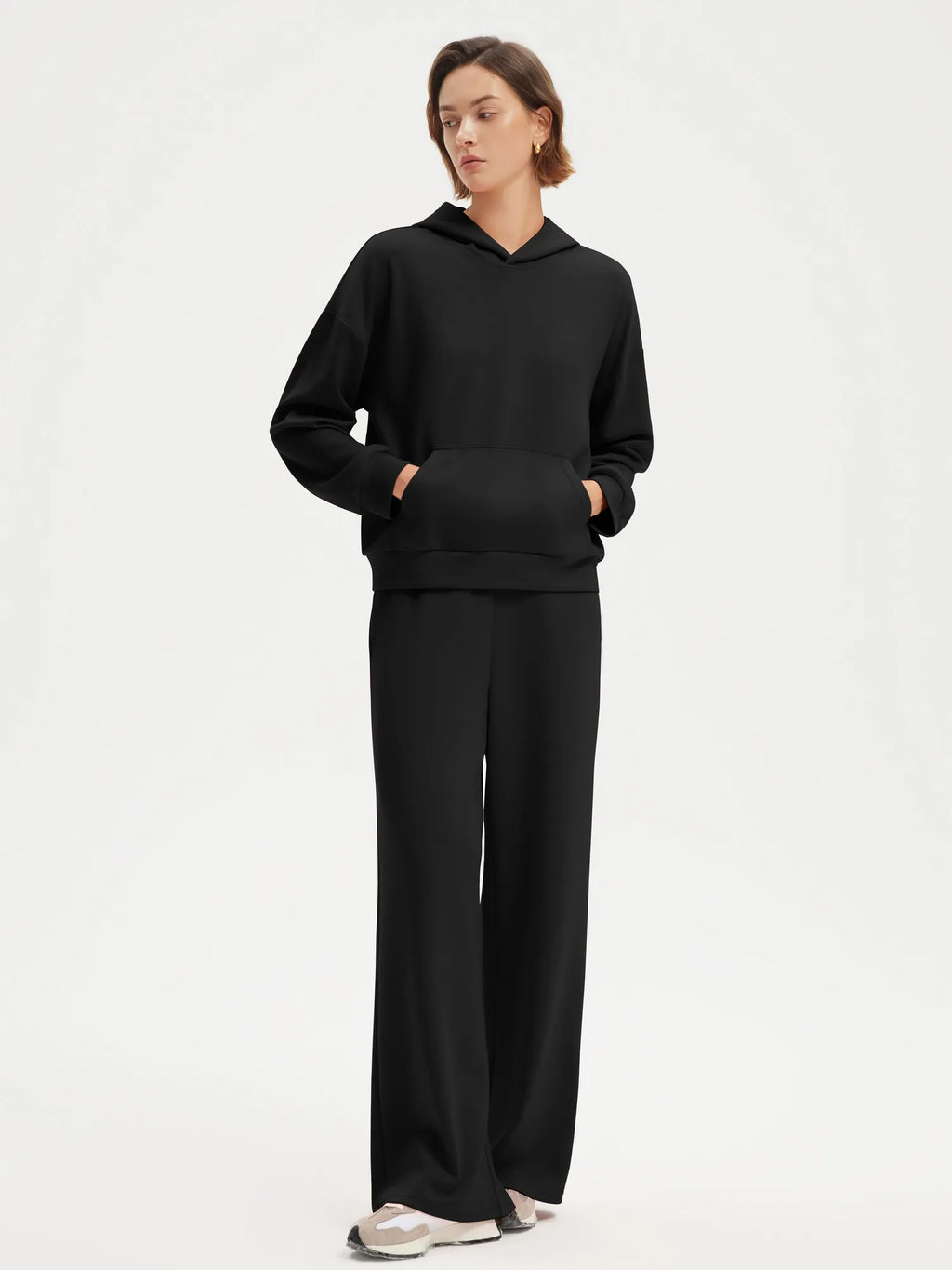Oversized Hoodie Sweatshirt Lounge Set