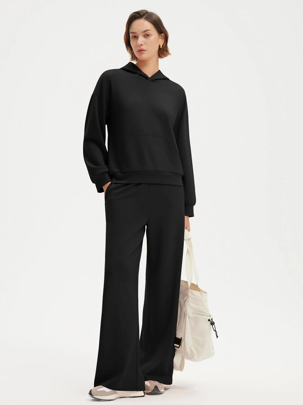 Oversized Hoodie Sweatshirt Lounge Set
