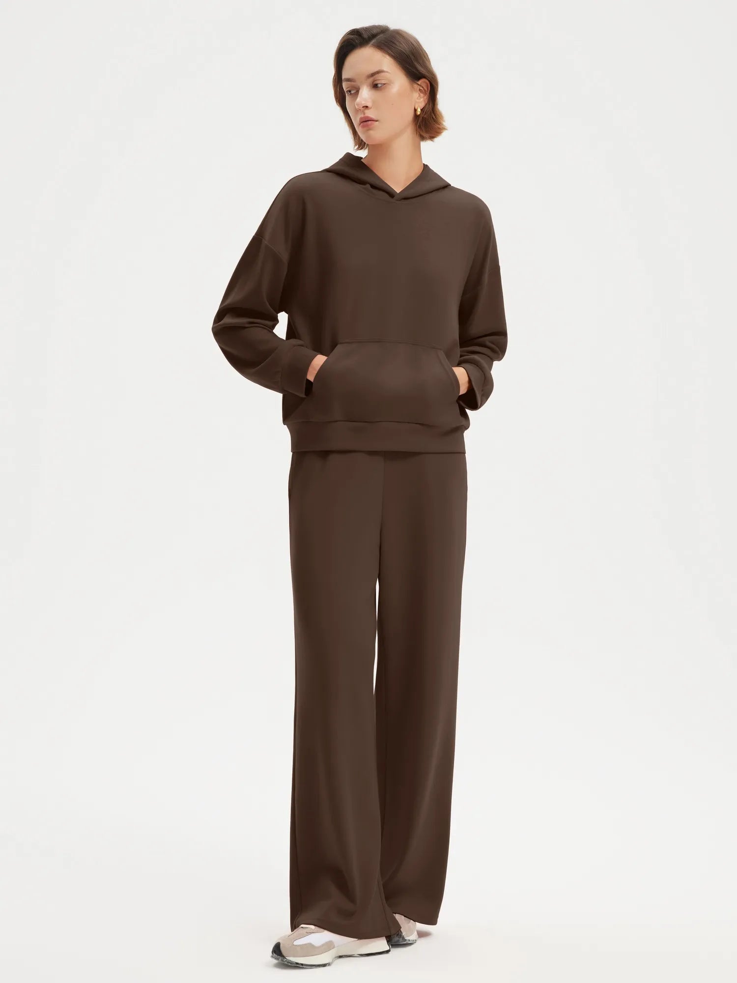 Oversized Hoodie Sweatshirt Lounge Set