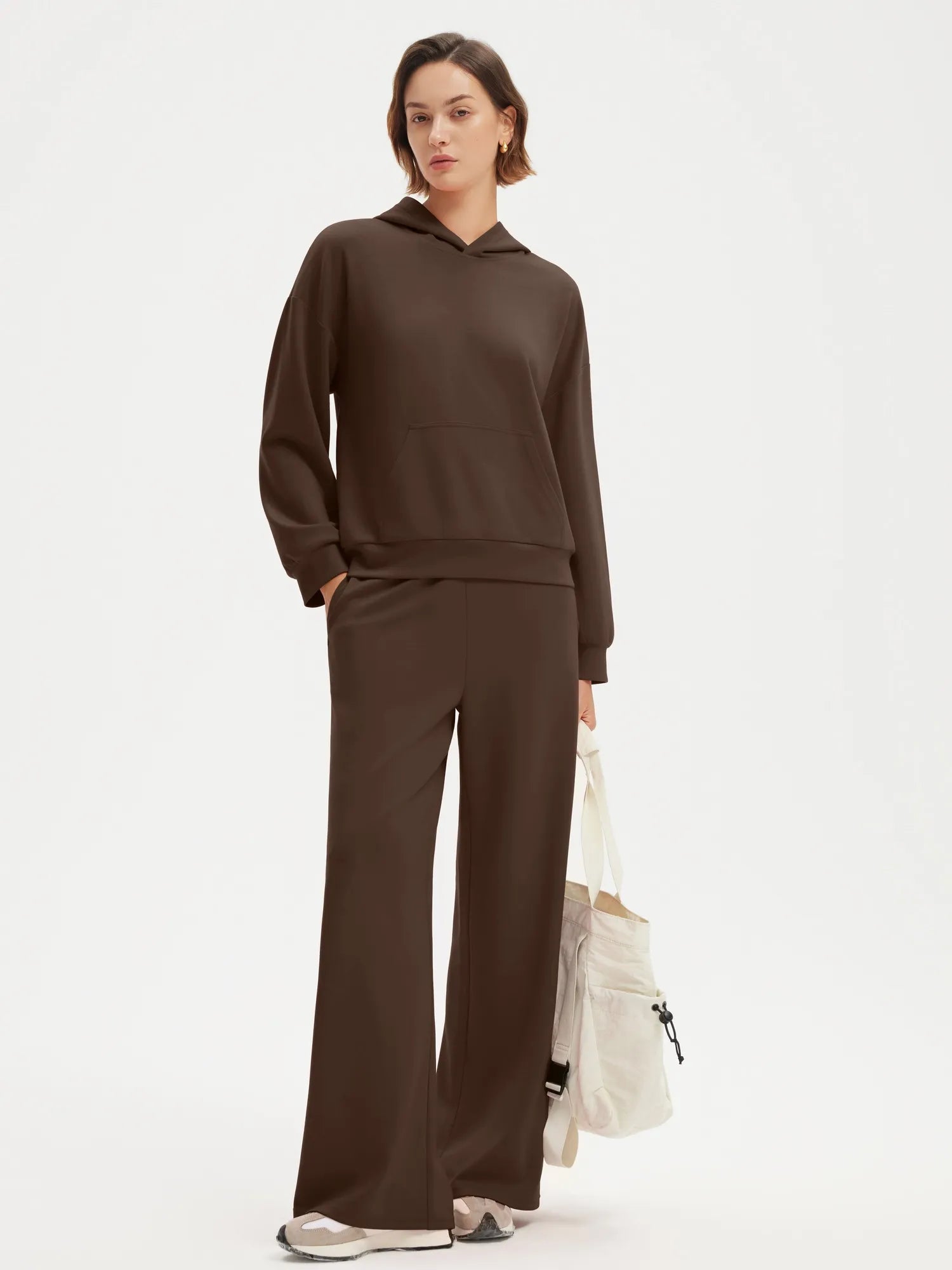 Oversized Hoodie Sweatshirt Lounge Set