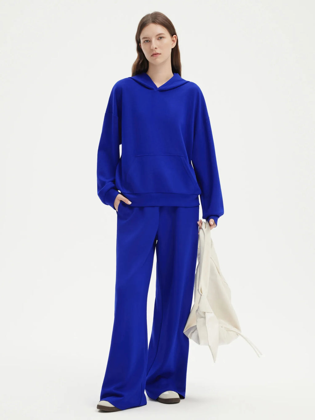 Oversized Hoodie Sweatshirt Lounge Set