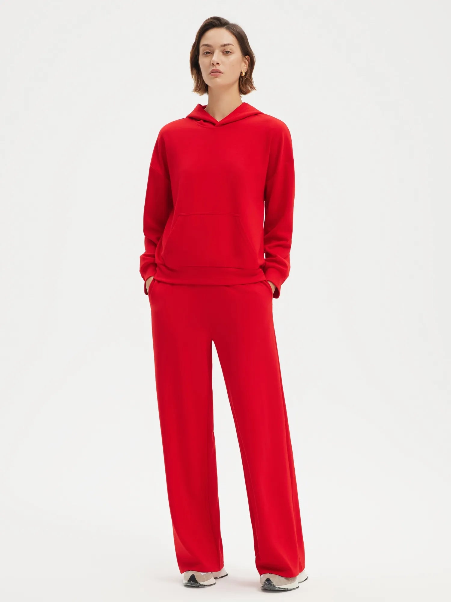 Oversized Hoodie Sweatshirt Lounge Set