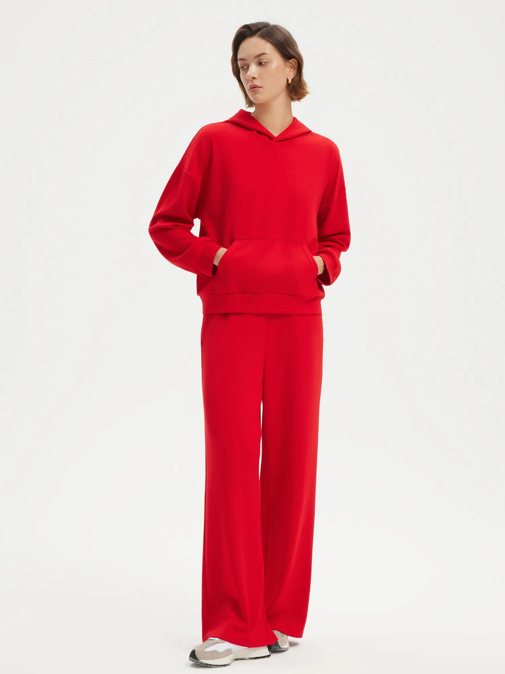 Oversized Hoodie Sweatshirt Lounge Set