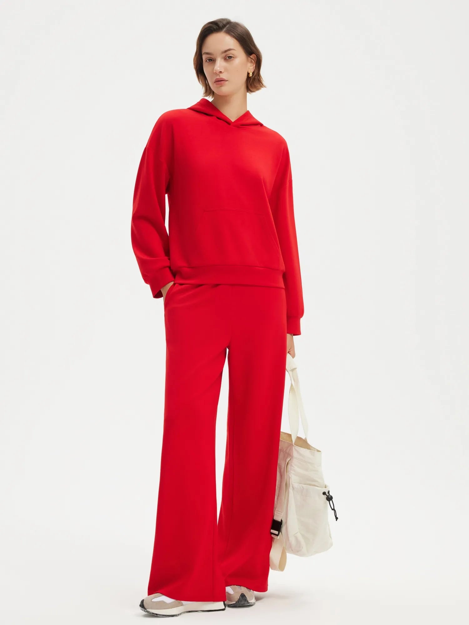 Oversized Hoodie Sweatshirt Lounge Set