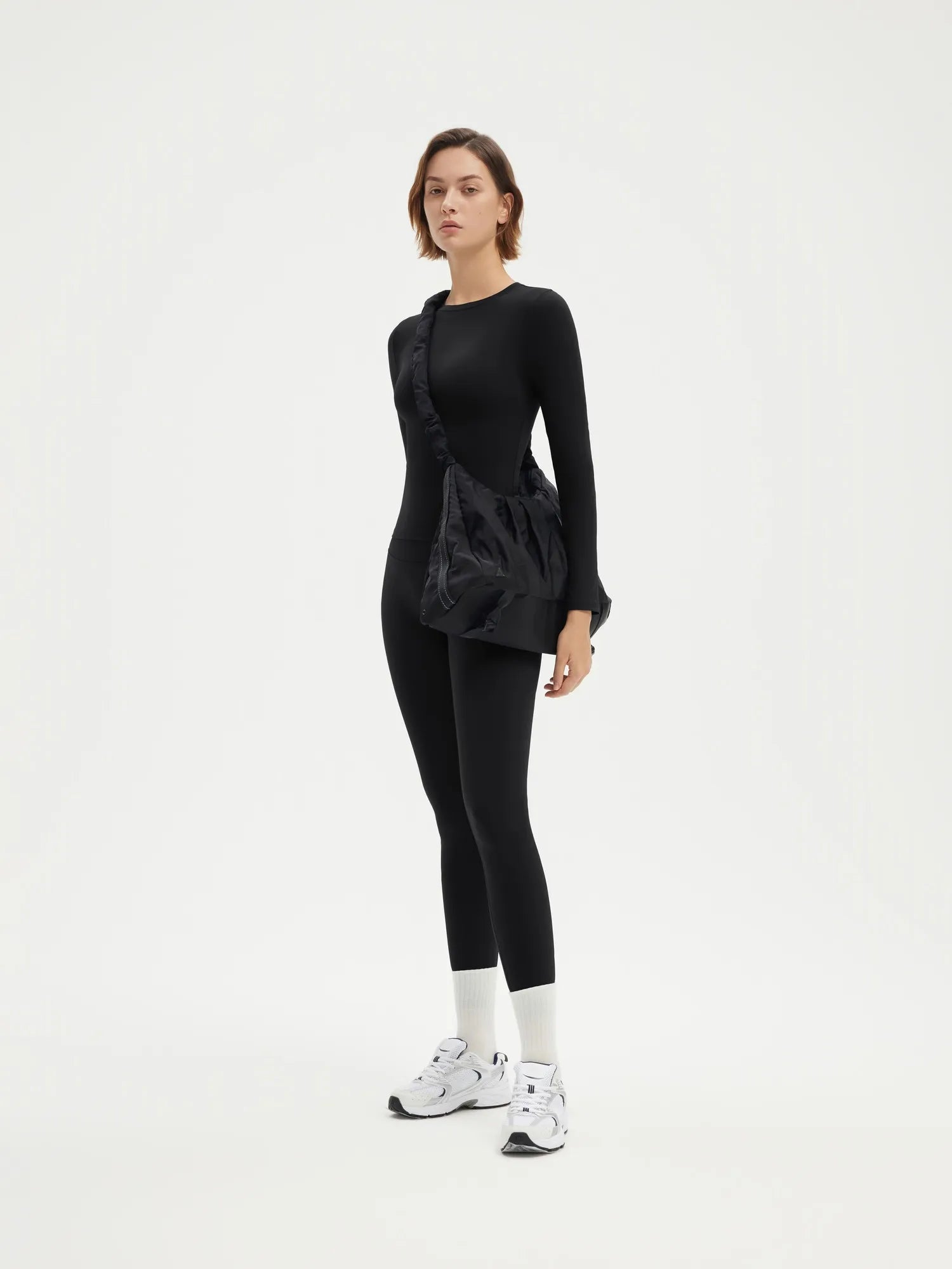 Cloud Cashmere Crew Neck Workout Set