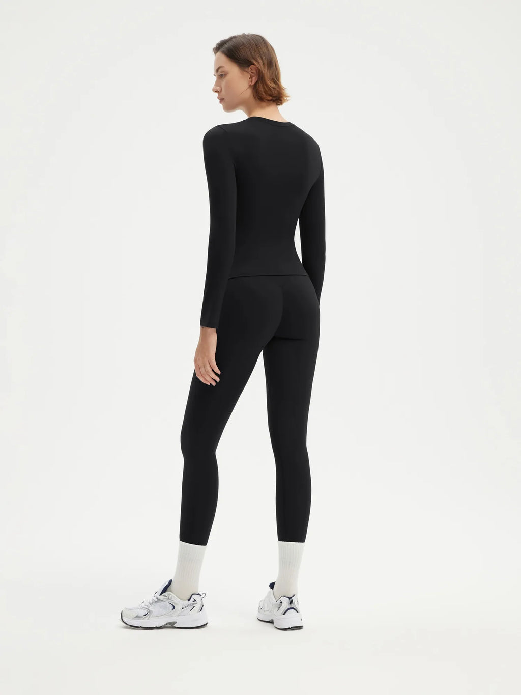 Cloud Cashmere Crew Neck Workout Set
