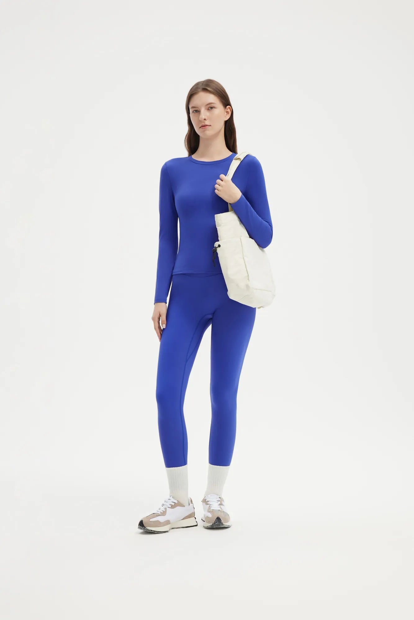 Cloud Cashmere Crew Neck Workout Set