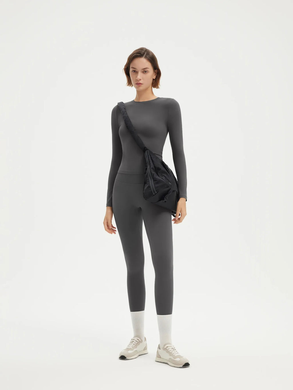 Cloud Cashmere Crew Neck Workout Set