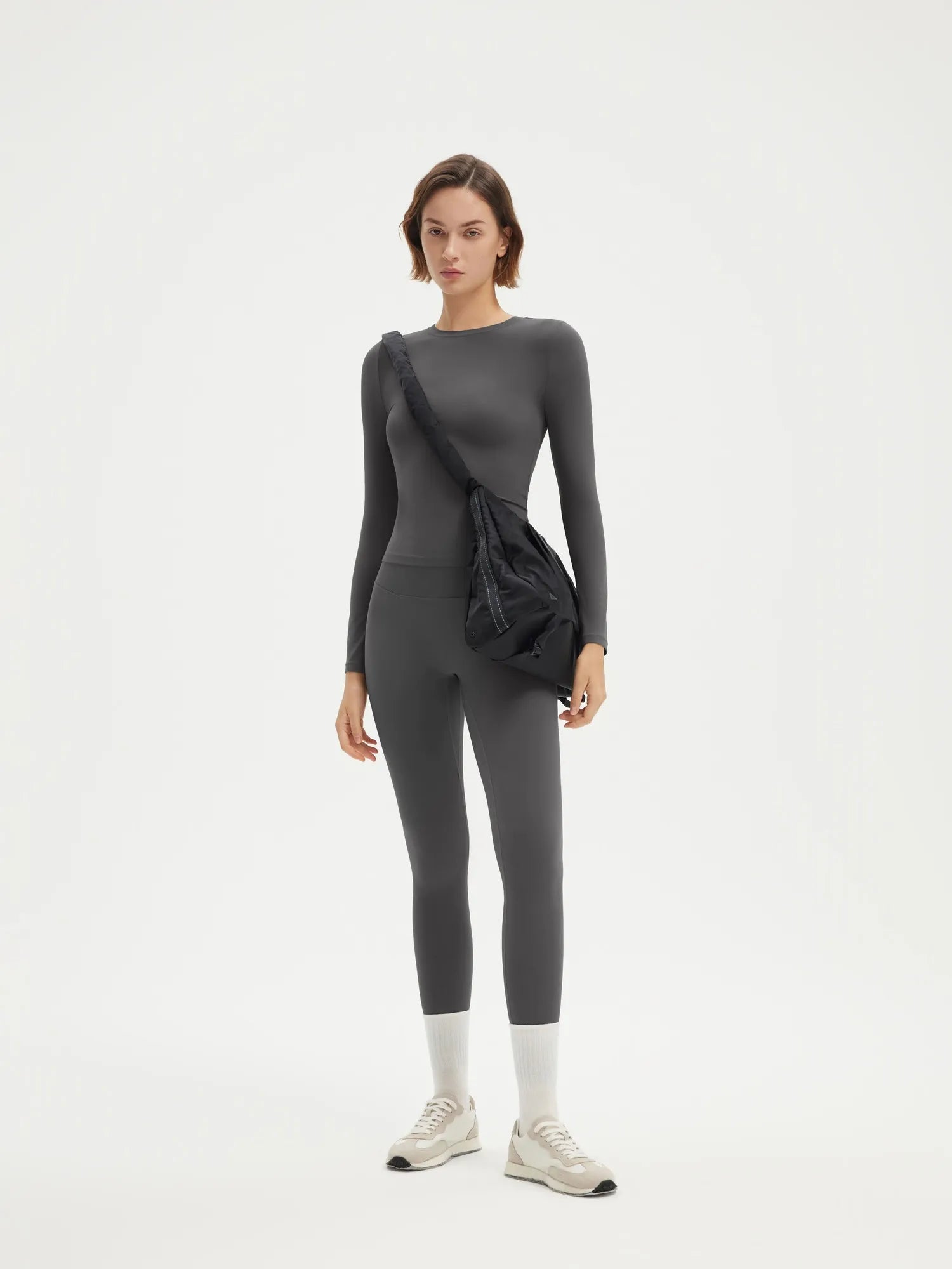 Cloud Cashmere Crew Neck Workout Set