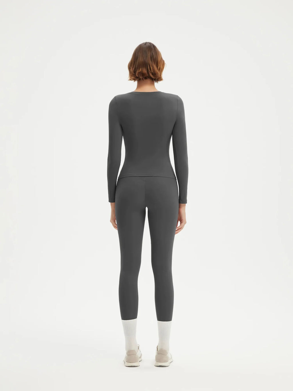 Cloud Cashmere Crew Neck Workout Set